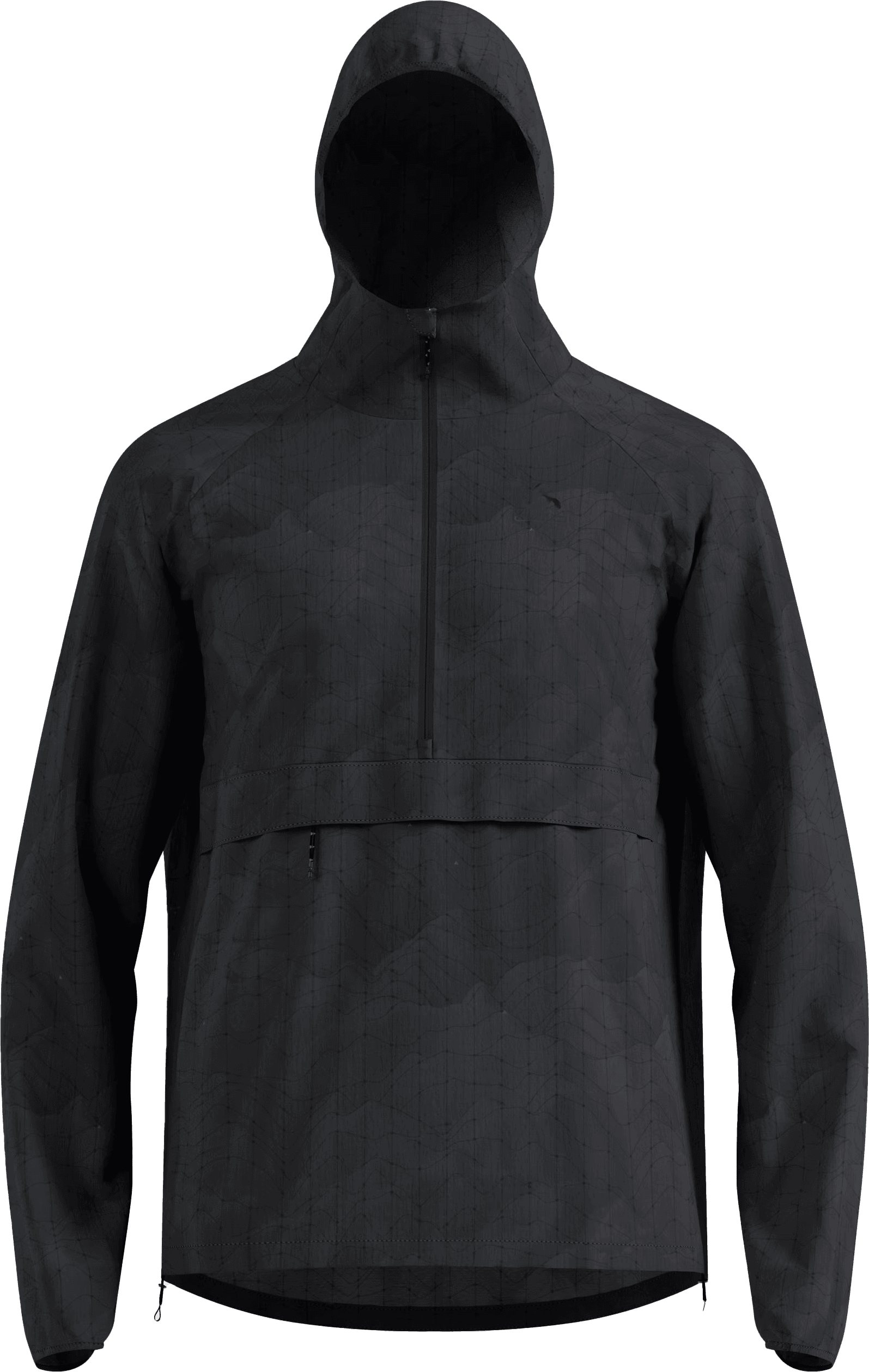 Odlo Odlo Men's Jacket Zeroweight Print Black