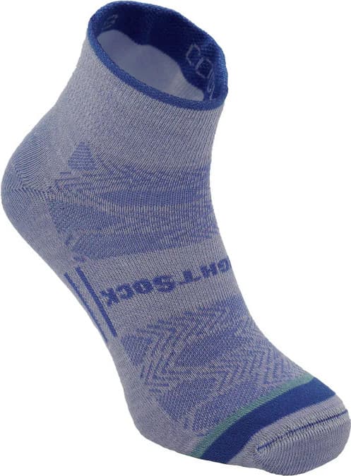 Wrightsock Wrightsock Coolmesh II Quater Anti Blister System Serenity Blue