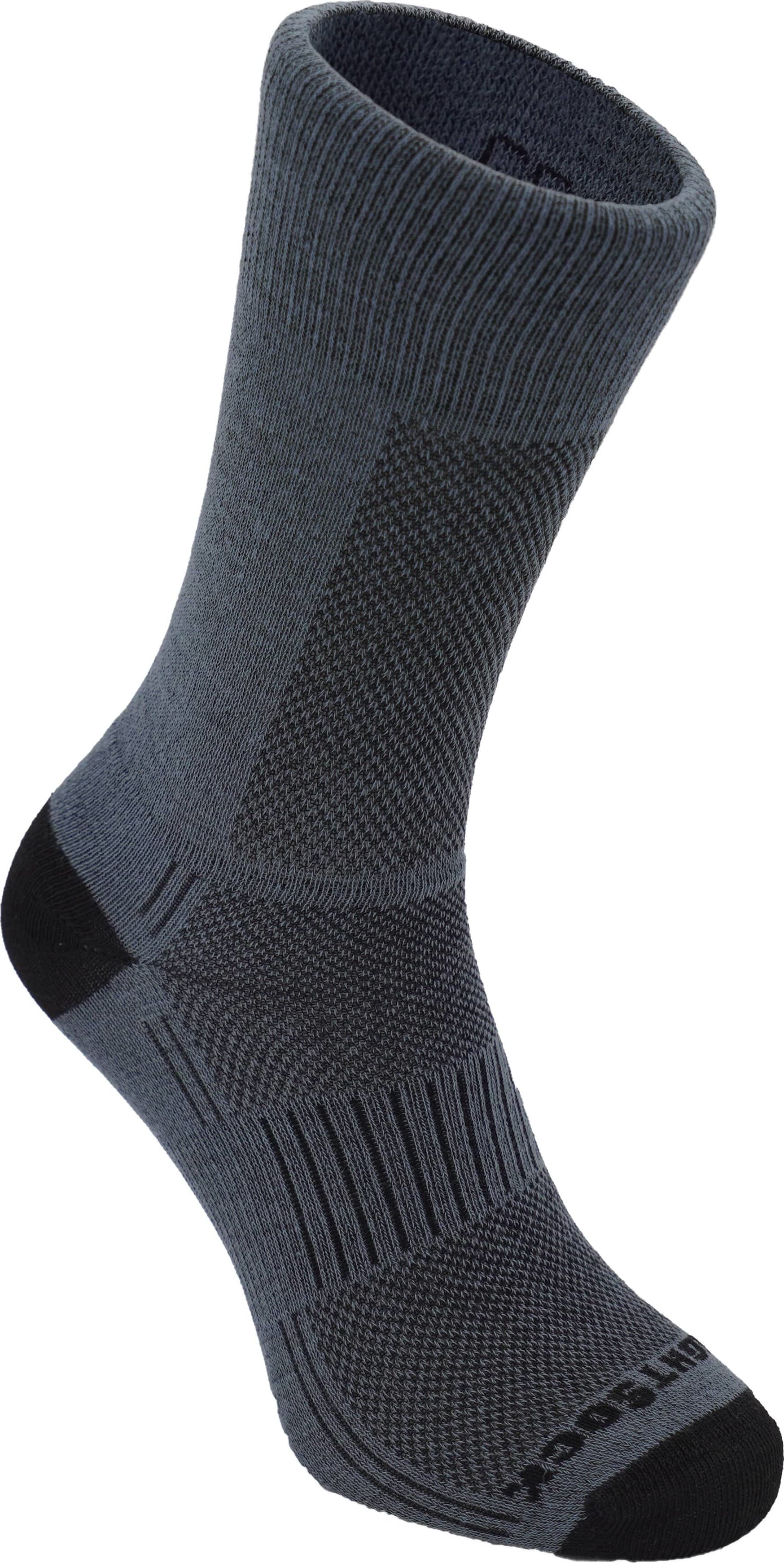 Wrightsock Wrightsock Coolmesh II Crew Anti Blister System Grey