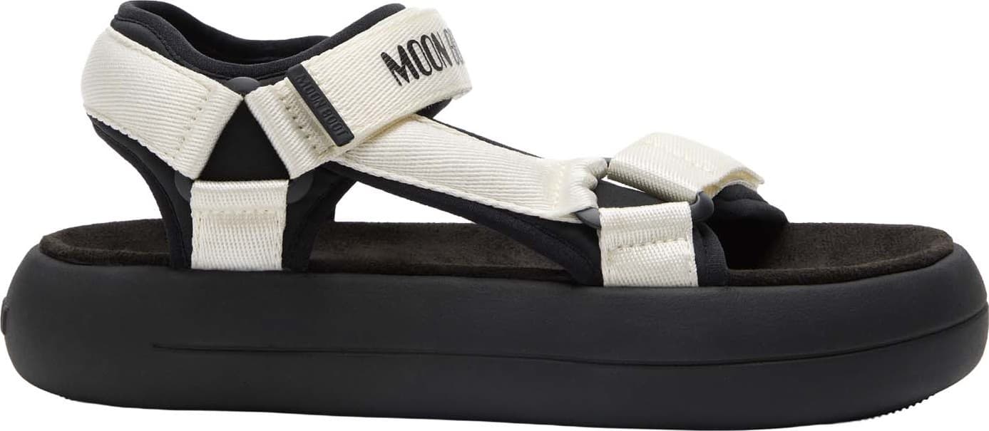 Moon Boot Moon Boot Unisex Super Sandal Black/white