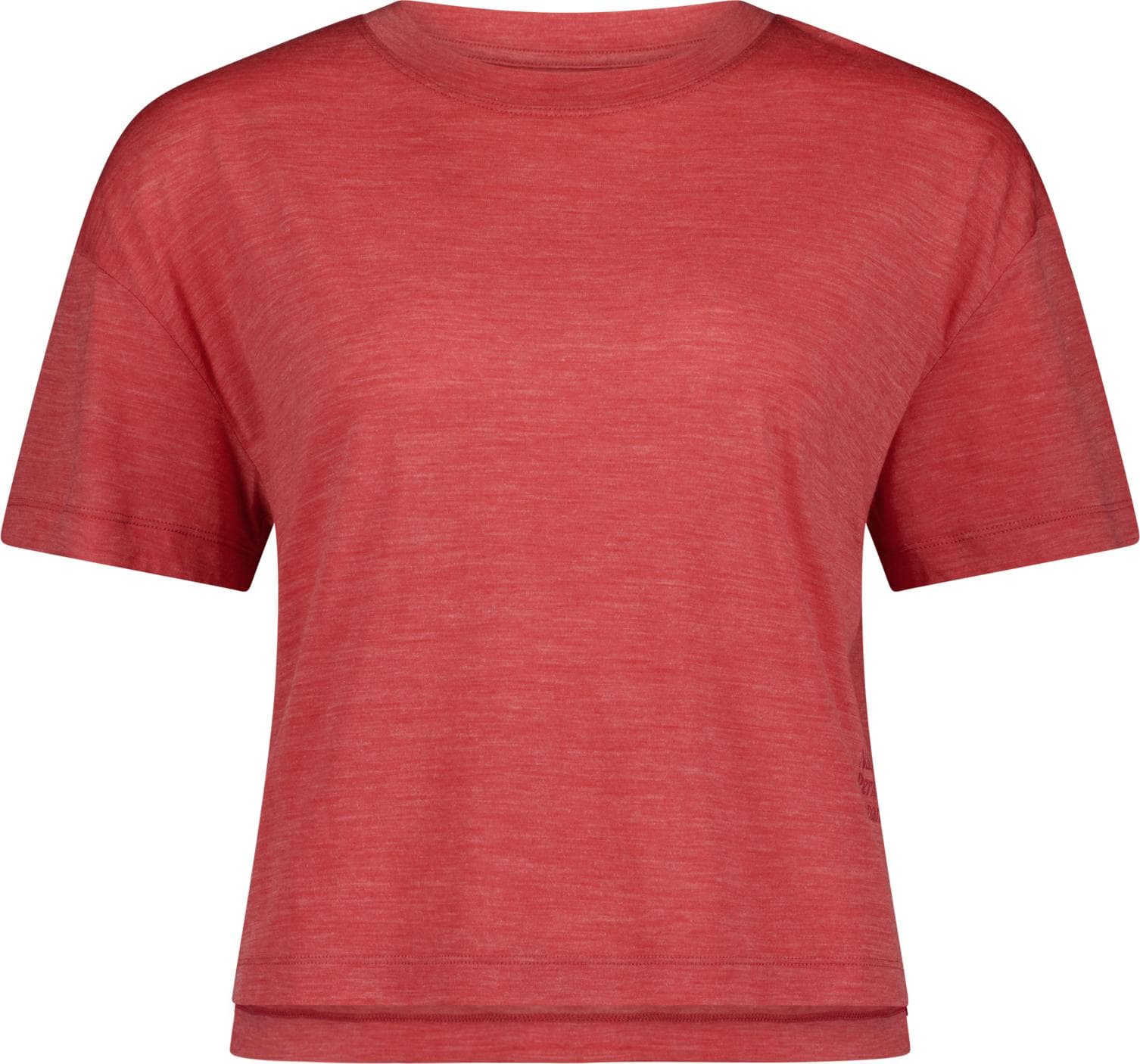 Mons Royale Mons Royale Women's Zephyr Merino Tencel™ Boxy T-Shirt Watermelon