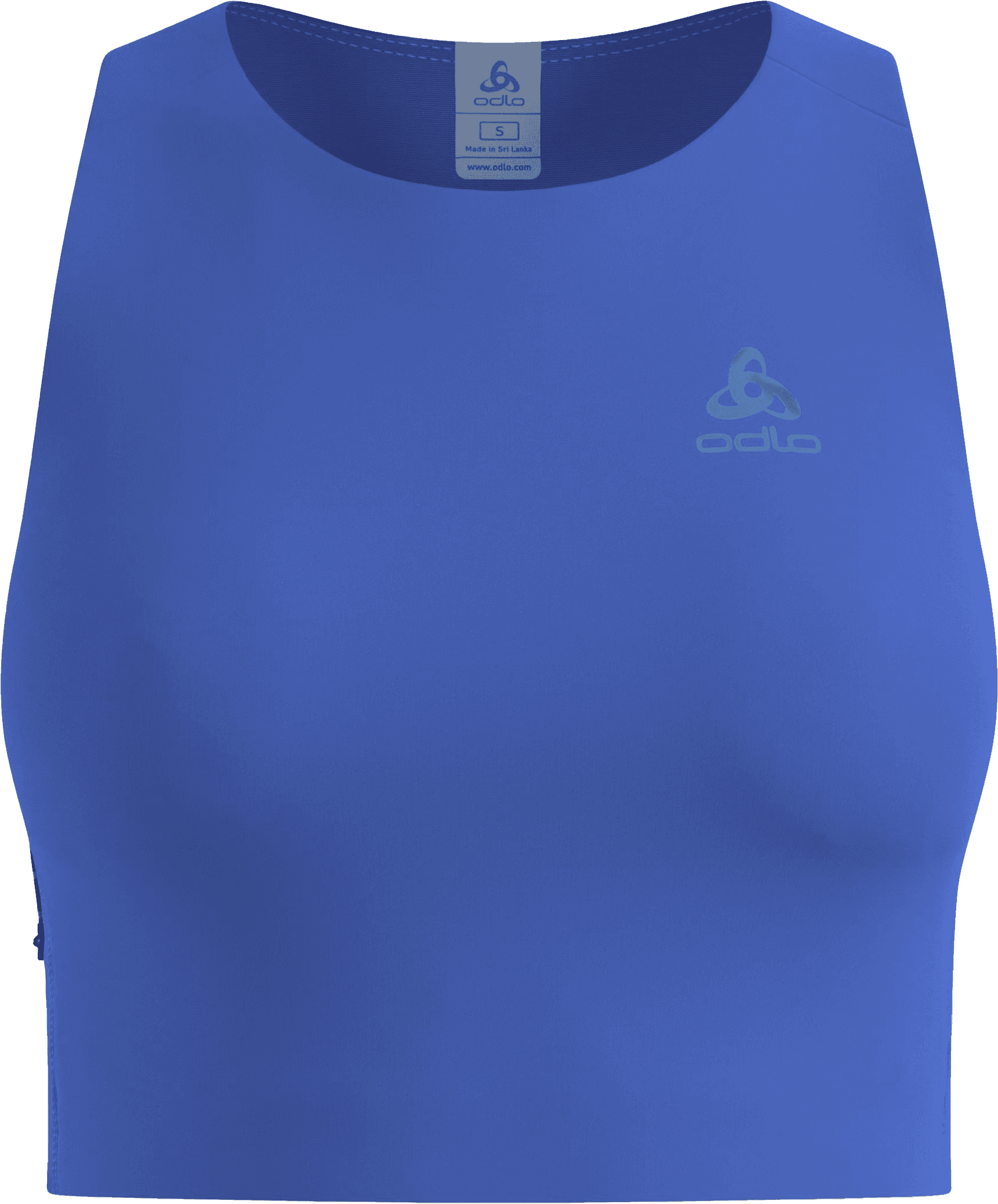 Odlo Odlo Women's Tank Crop X-Alp Trail Cargo Dazzling Blue