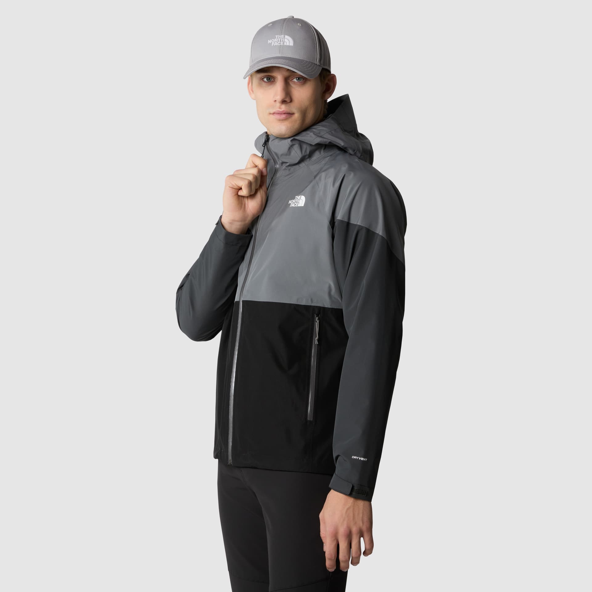 The North Face The North Face Men's Lightning Zip-In Jacket TNF Black/Smoked Pearl/Asphalt Grey