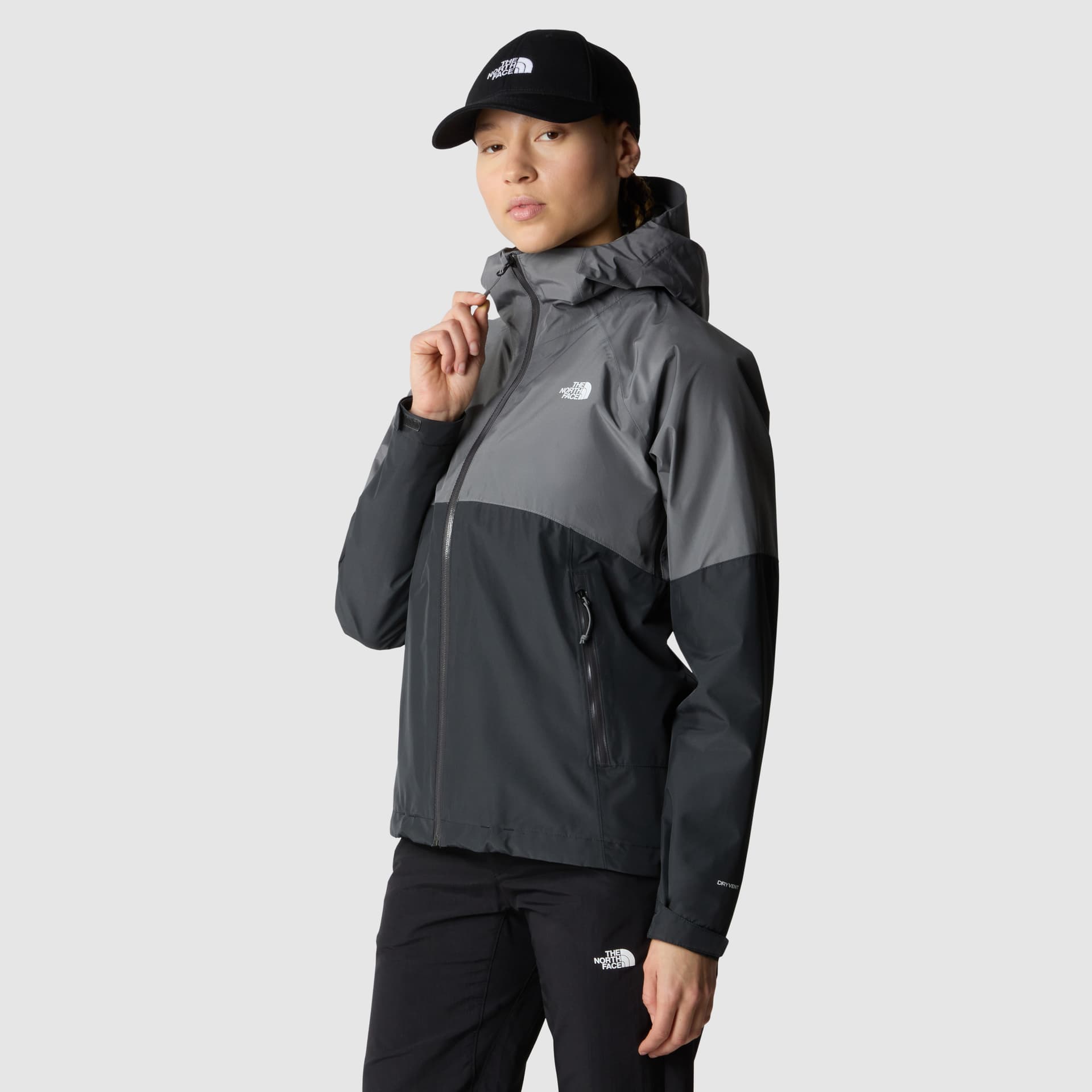 The North Face The North Face Women's Diablo Dynamic Zip-In Jacket Smoked Pearl/Asphalt Grey