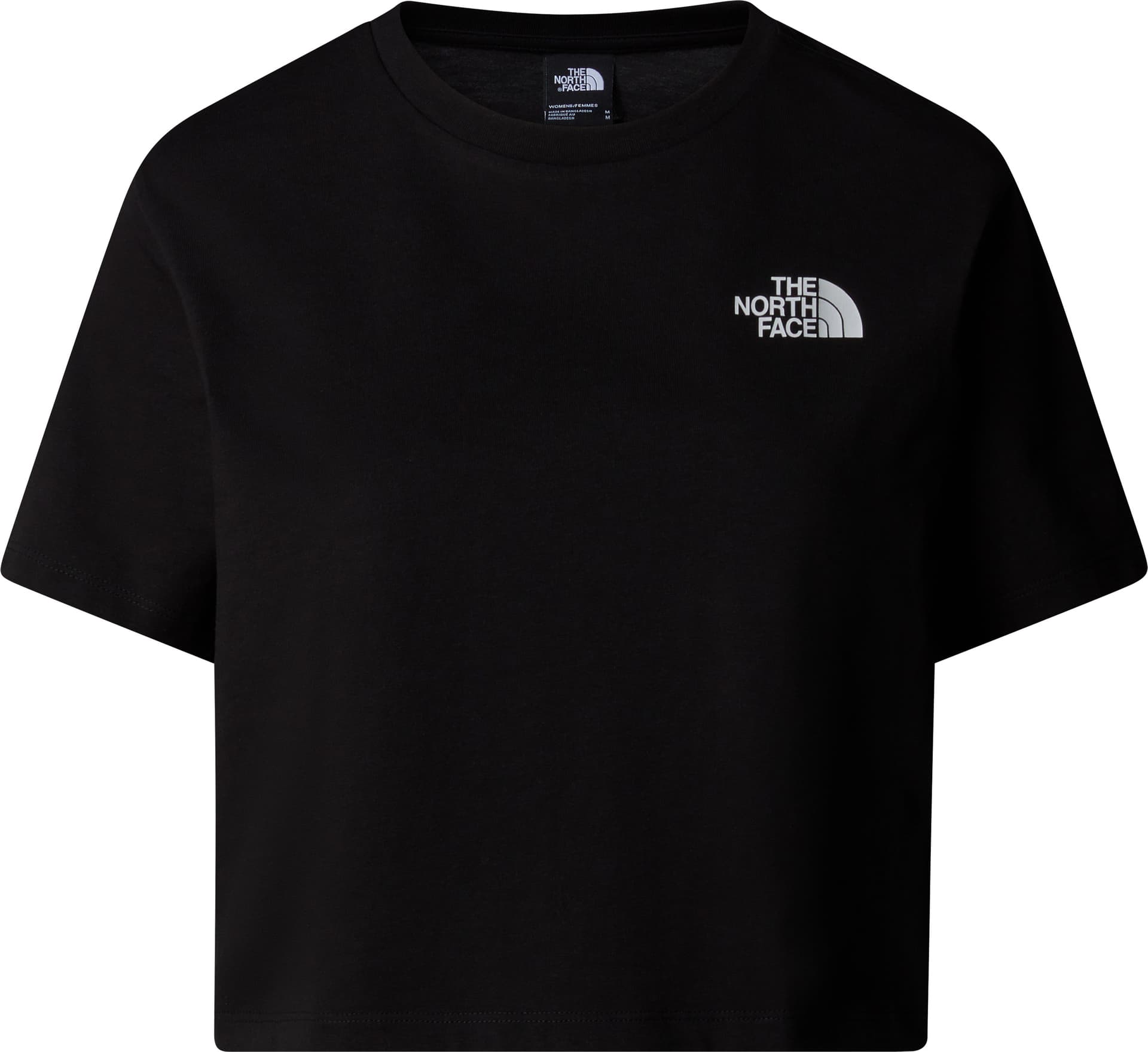 The North Face The North Face Women's Cropped Simple Dome T-Shirt TNF Black