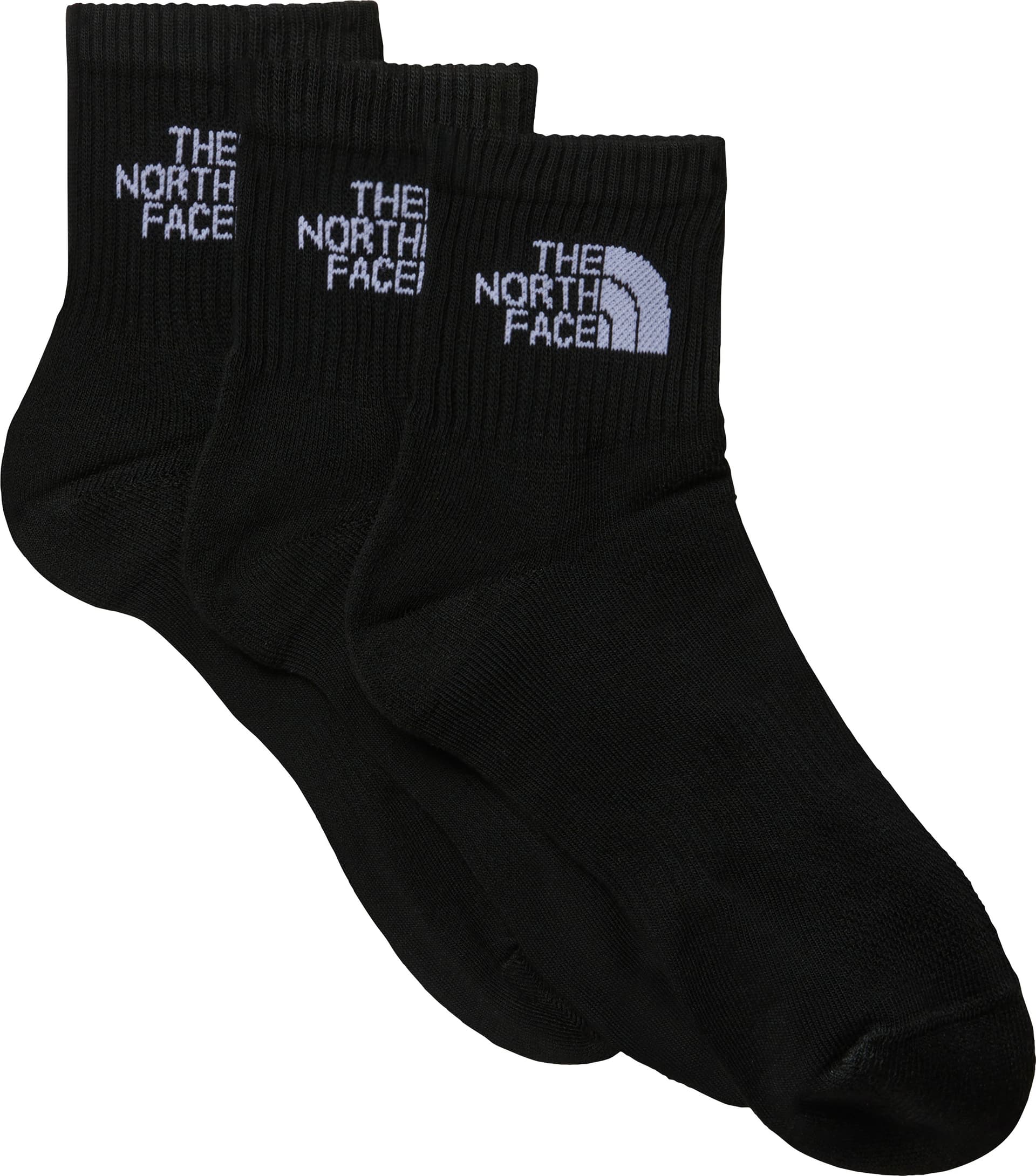 The North Face The North Face Multi Sport Cush Quarter Sock 3p TNF Black