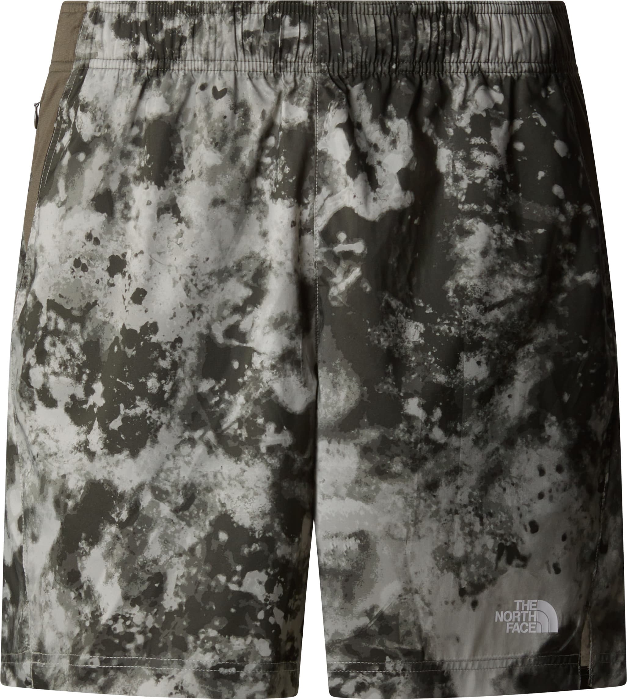 The North Face The North Face Men's 24/7 Printed Shorts Clay Grey Micro Halfdome Print/New Taupe Green