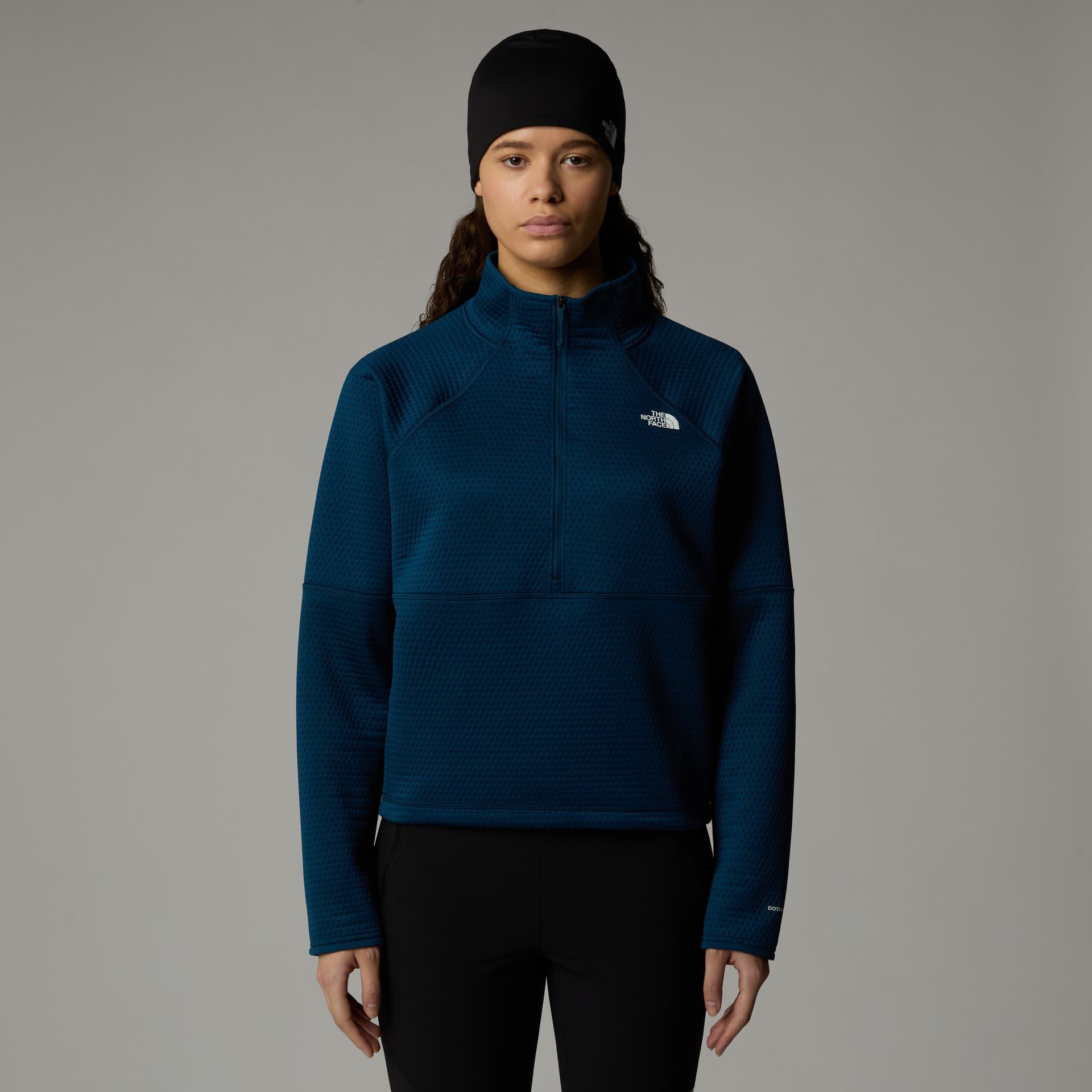 The North Face The North Face Women's Vertical Thermal 1/4 Zip Fleece Midnight Petrol