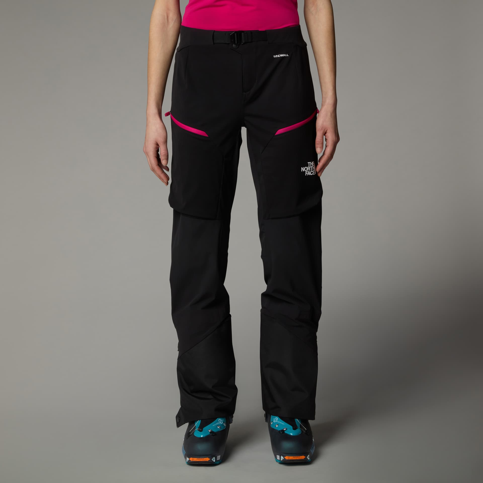 The North Face The North Face Women's Alstorm Hybrid Pants TNF Black/Pink Primrose