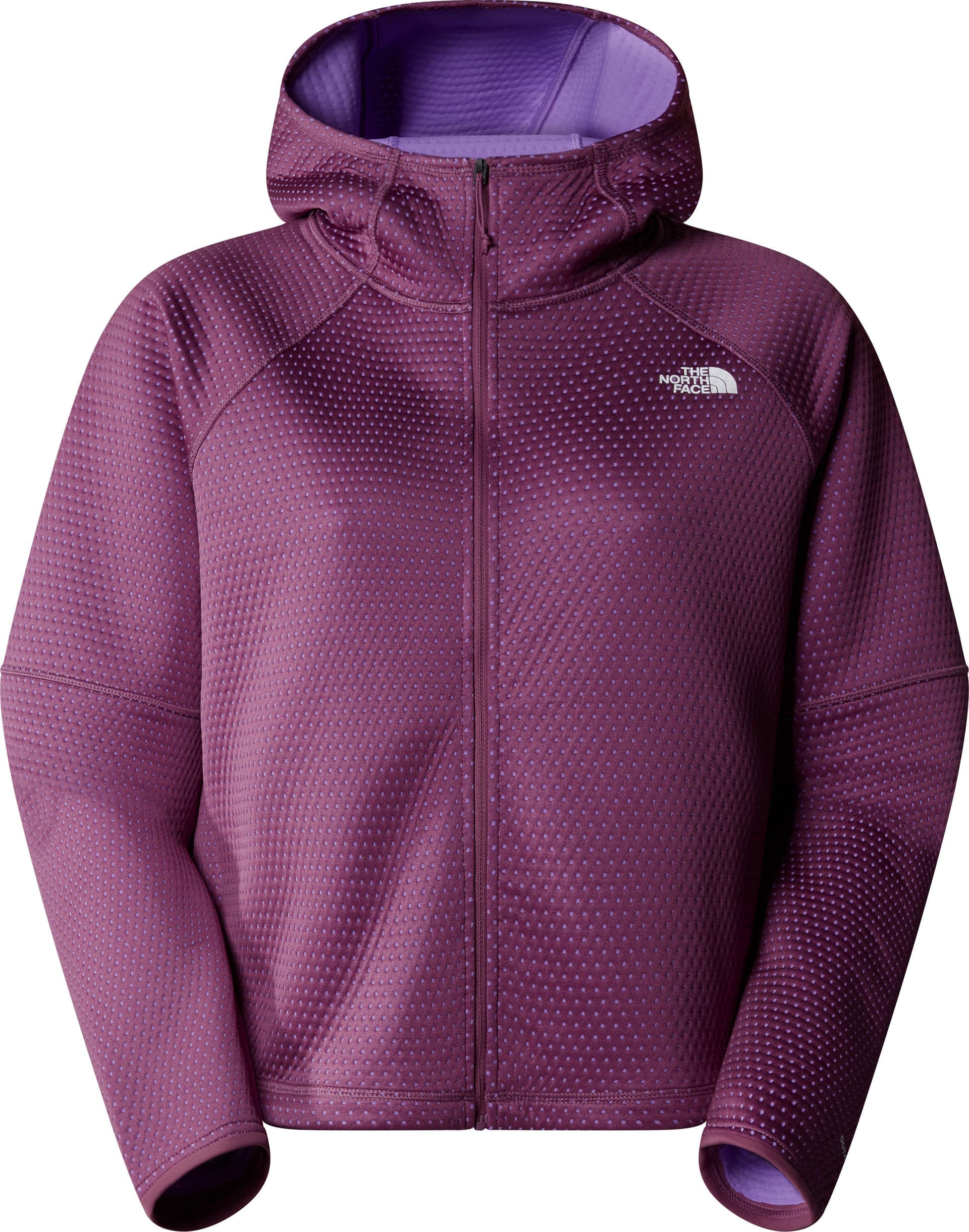 The North Face The North Face Women's Vertical Thermal Full-Zip Hoodie Midnight Mauve