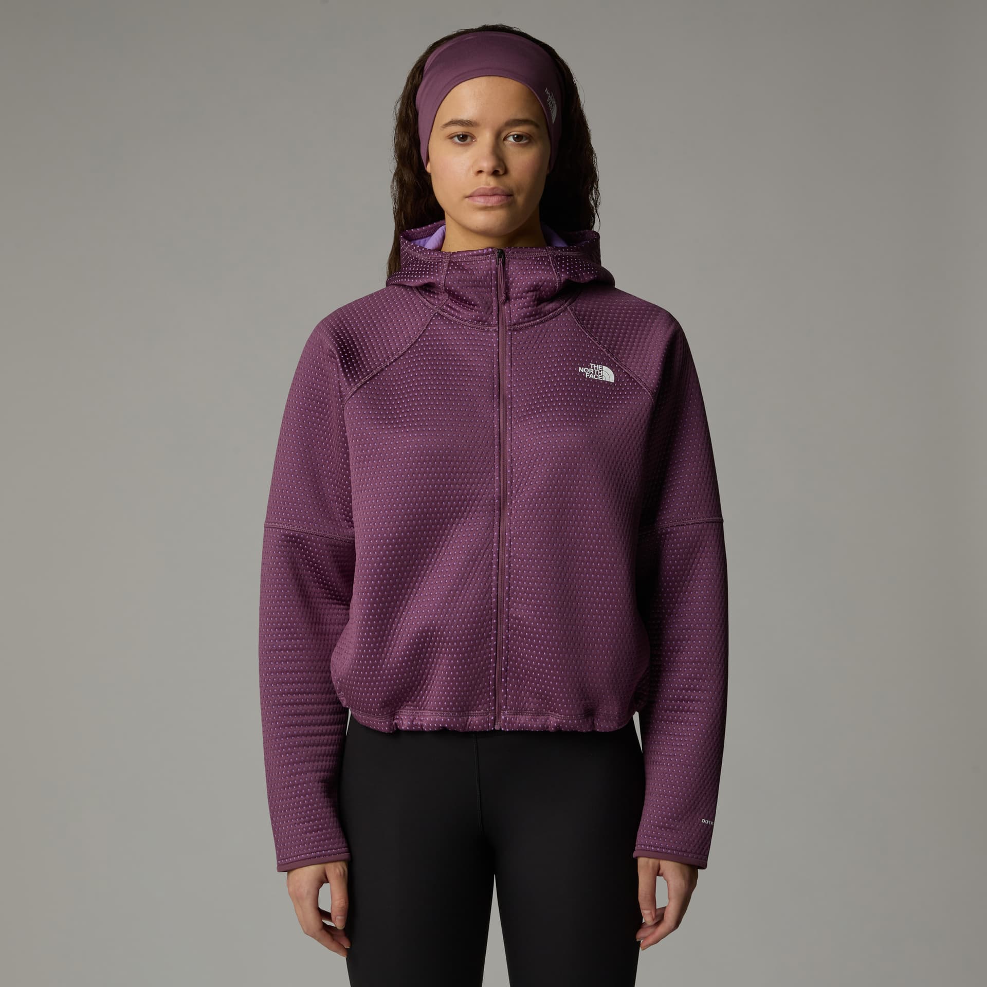 The North Face The North Face Women's Vertical Thermal Full-Zip Hoodie Midnight Mauve
