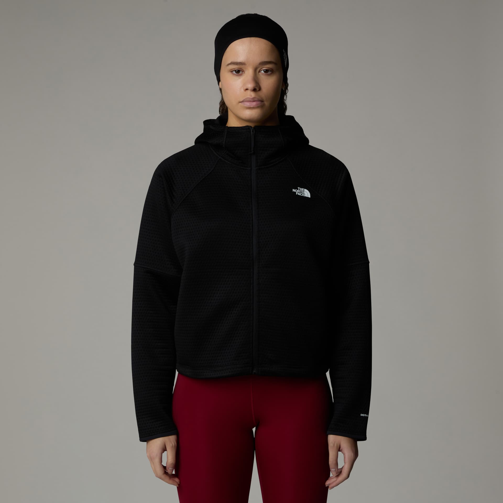 The North Face The North Face Women's Vertical Thermal Full-Zip Hoodie TNF Black