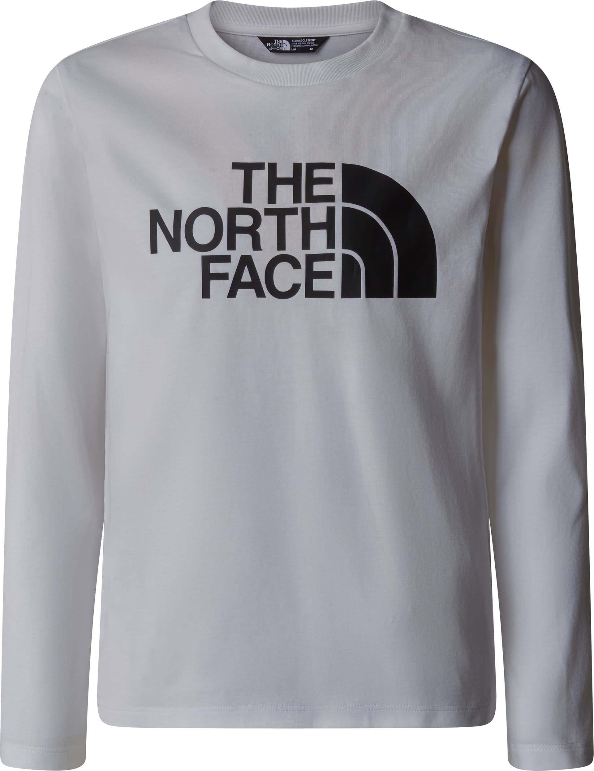 The North Face The North Face Teens' Easy Long Sleeve T-Shirt TNF White
