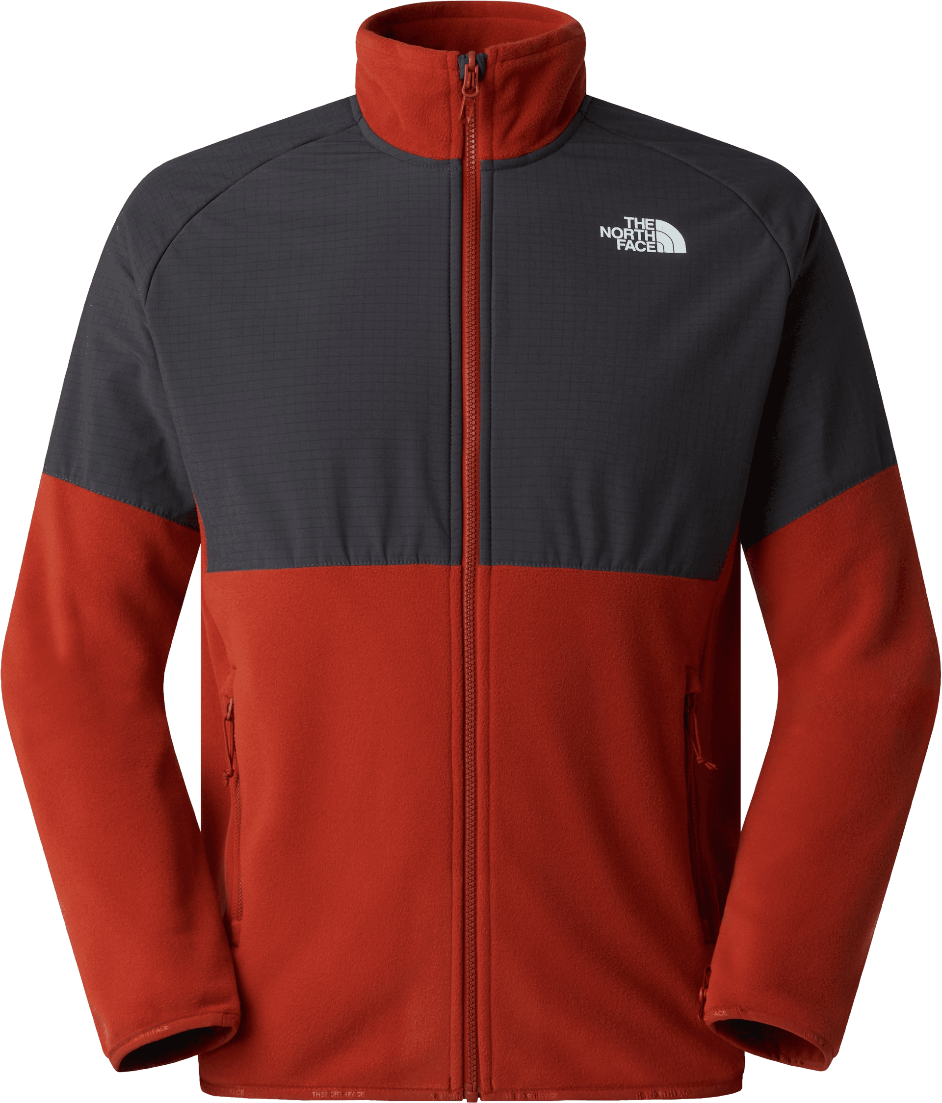 The North Face The North Face Men's Glacier Heavyweight Full Zip Fleece Iron Clay/Asphalt Grey