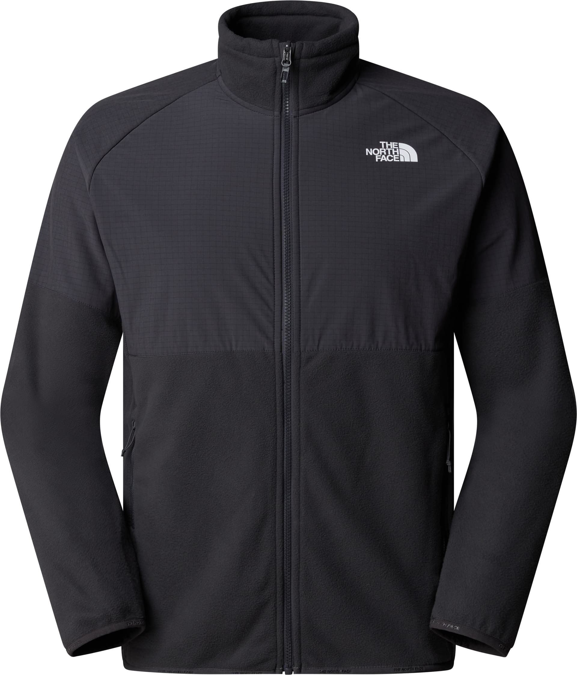 The North Face The North Face Men's Glacier Heavyweight Full Zip Fleece Asphalt Grey/Asphalt Grey/TNF Black
