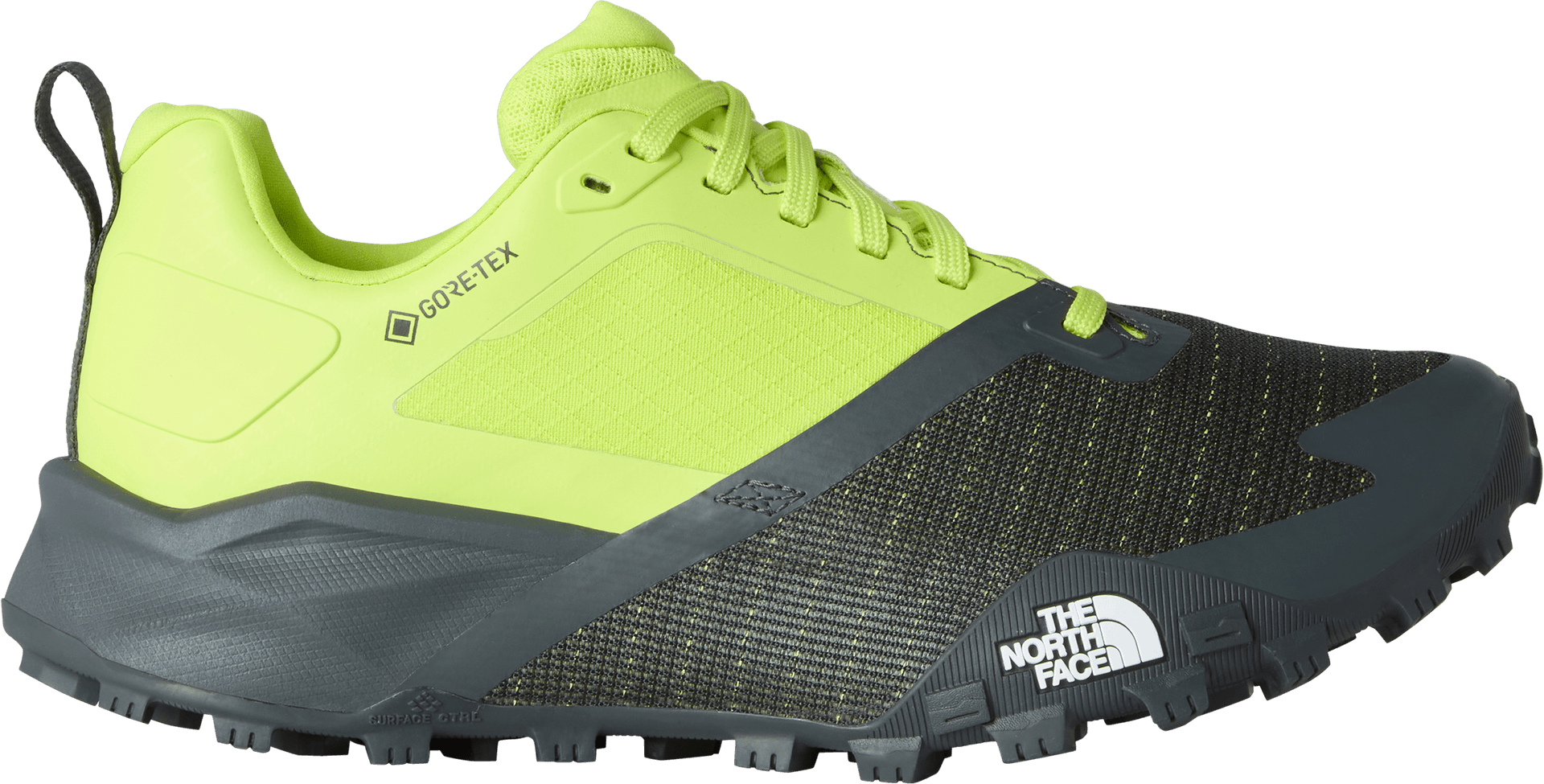 The North Face The North Face Men's Offtrail TR GORE-TEX Running Shoes Fizz Lime/Anthracite Grey