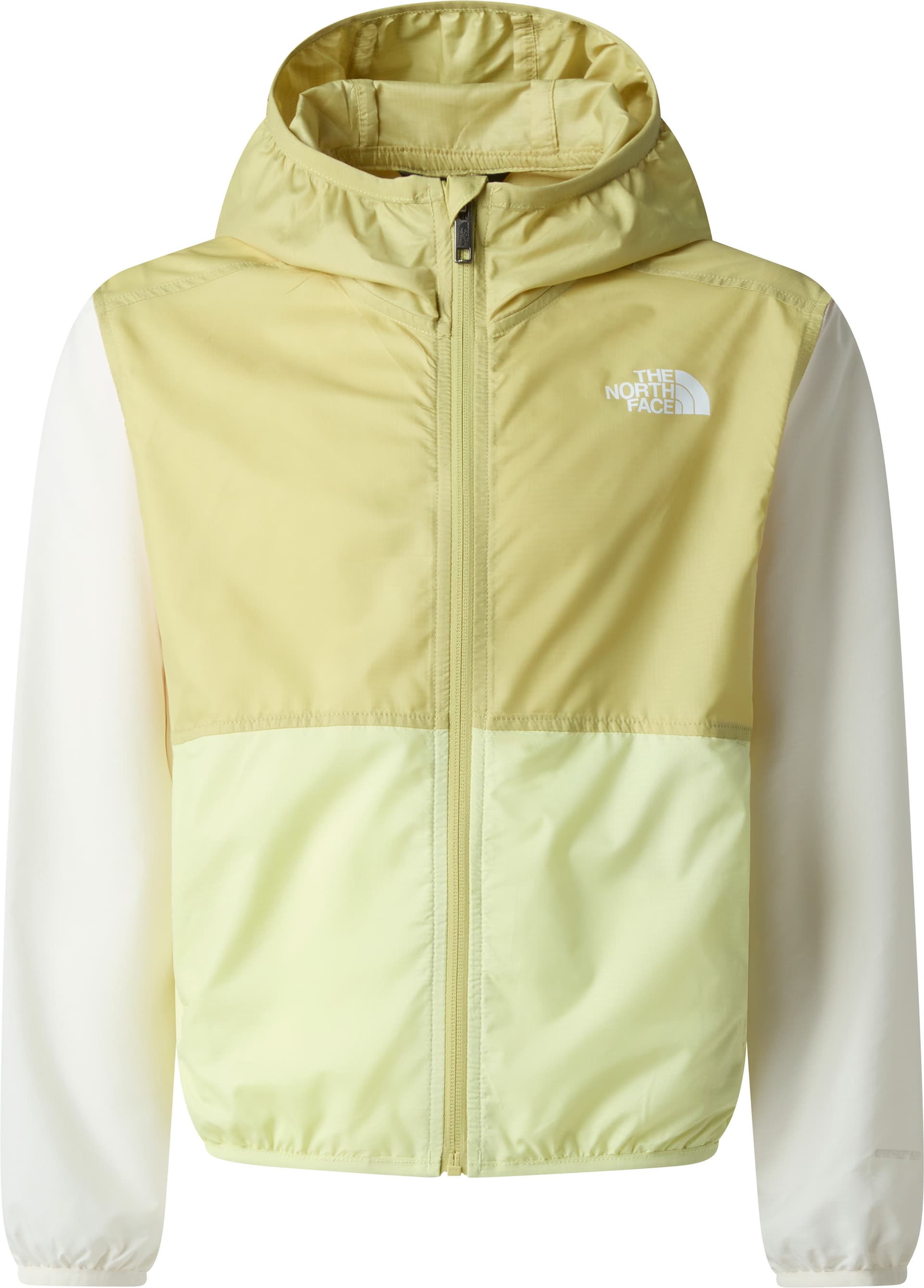 The North Face The North Face Girls' Cyclone Wind Jacket Pear/lemon Mist/white D
