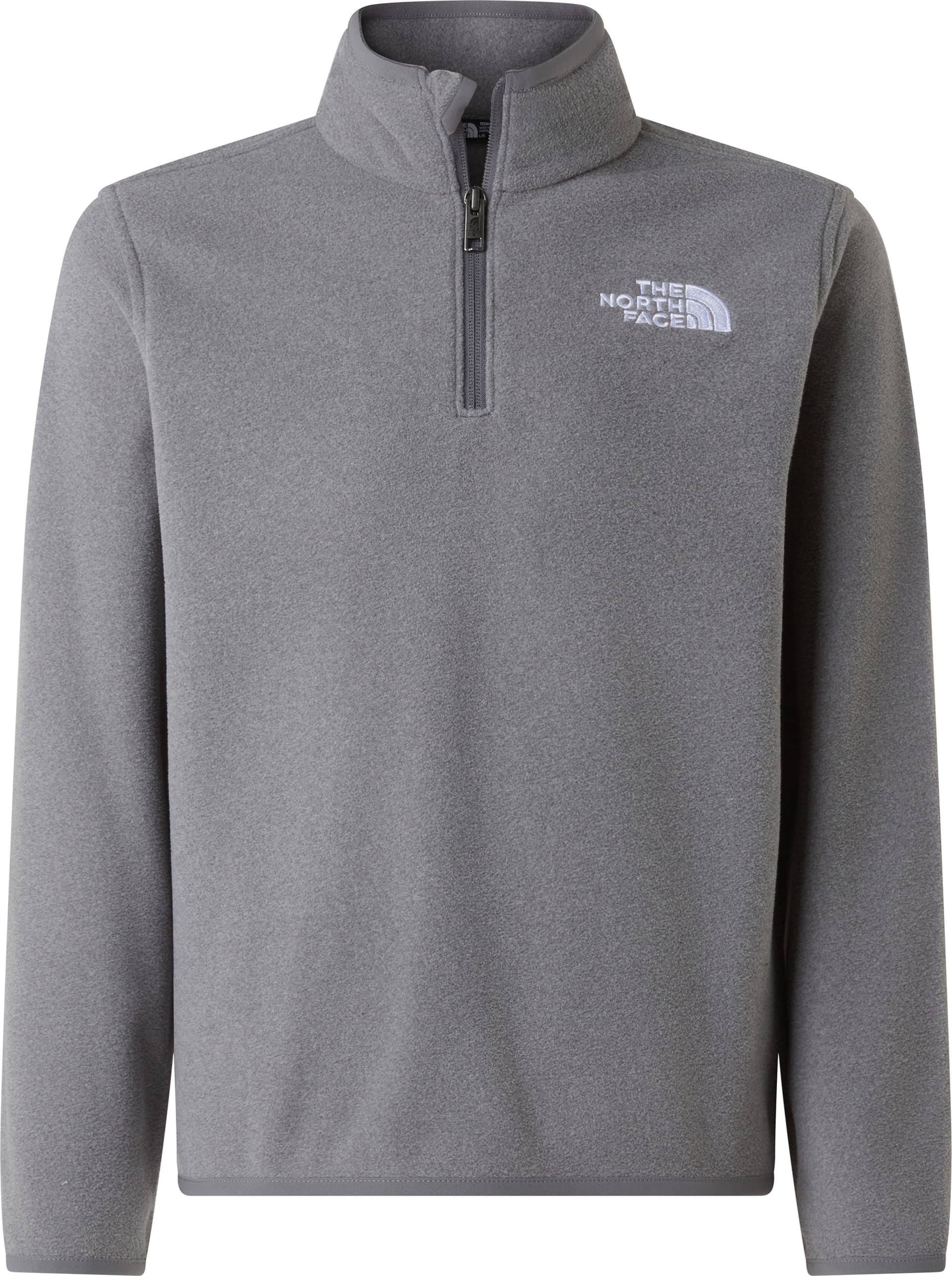 The North Face The North Face Teens' Glacier 1/4 Zip Pullover TNF Mid Grey Heather