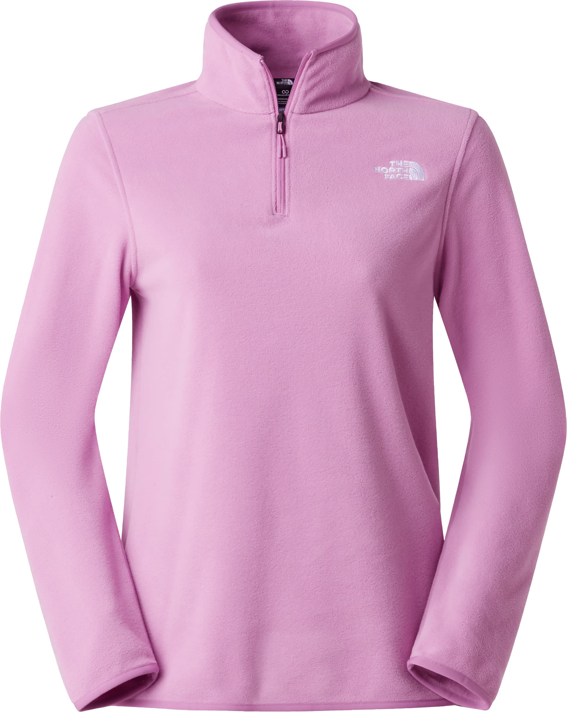 The North Face The North Face Women's Glacier Fleece 1/4 Zip Jacket Hushed Lavender