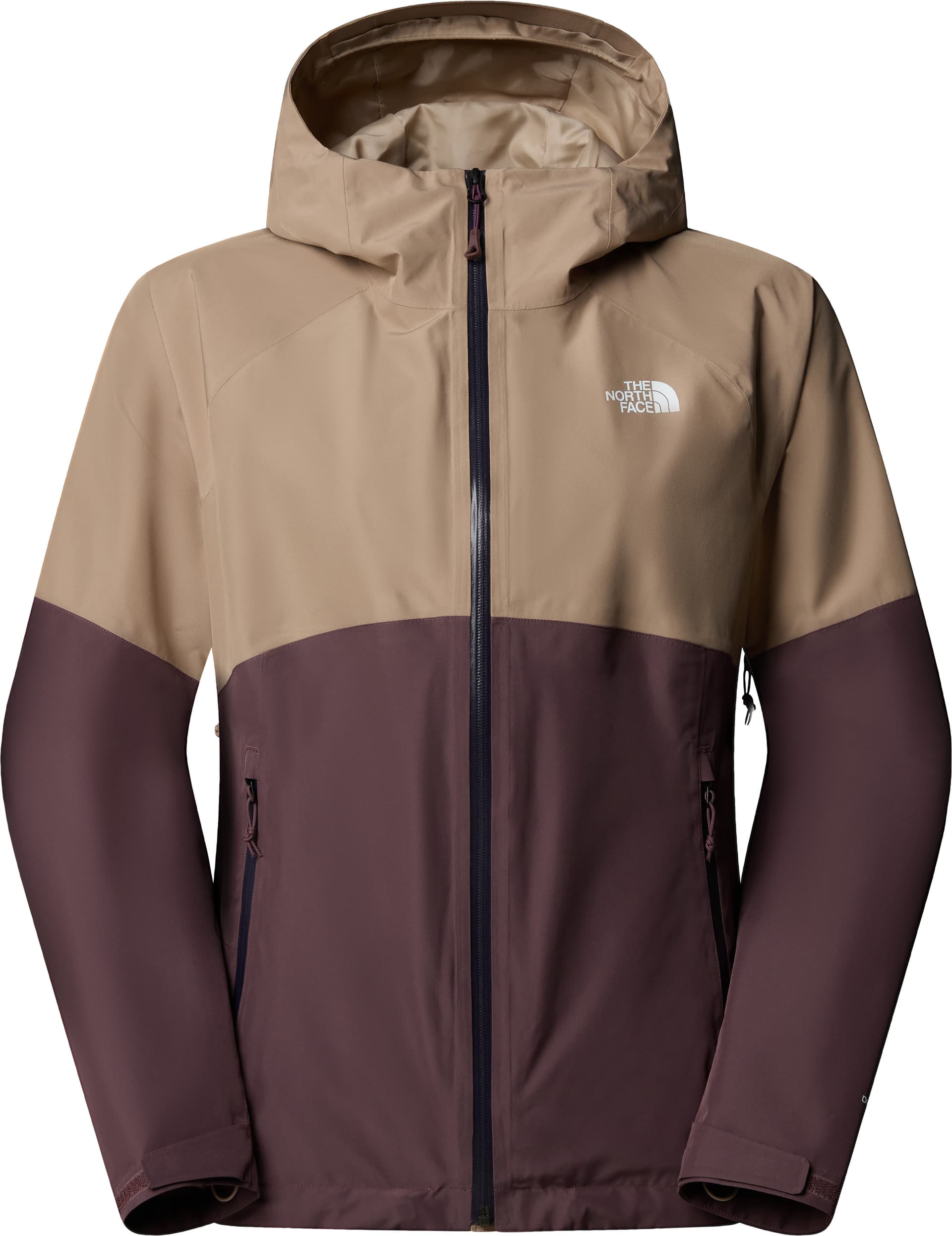 The North Face The North Face Women's Diablo Dynamic Zip-In Jacket Mushroom Grey/Tawny Quartz