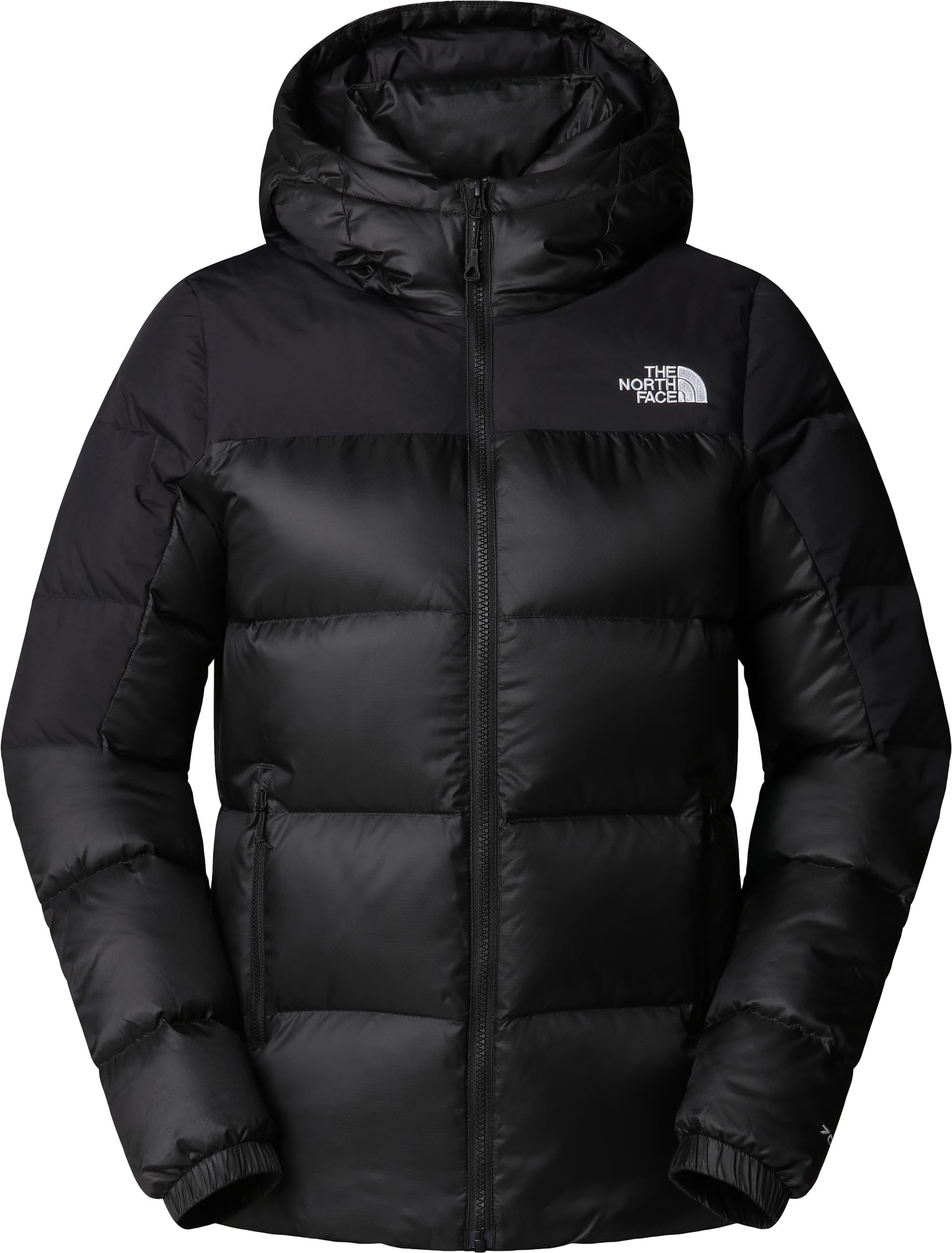 The North Face The North Face Women's Diablo Down 2.0 Hooded Jacket TNF Black Heather/TNF Black