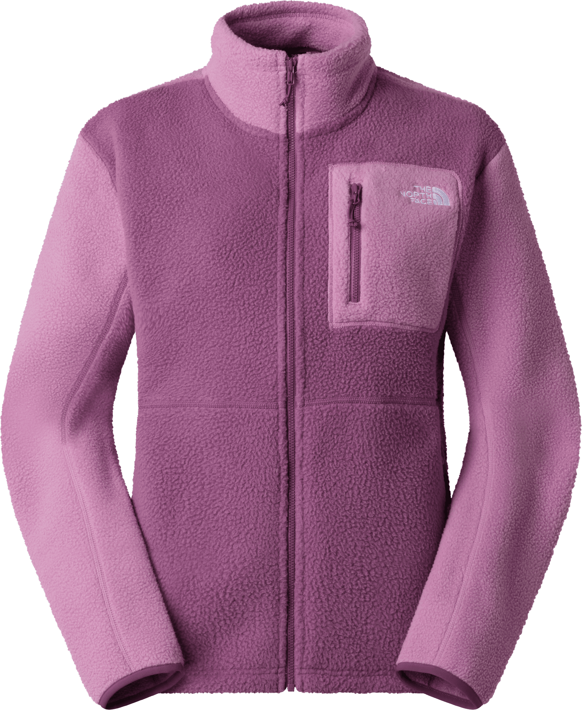 The North Face The North Face Women's Yumiori Full Zip Fleece Jacket Chroma Purple/Hushed Lavender/Chroma Purple