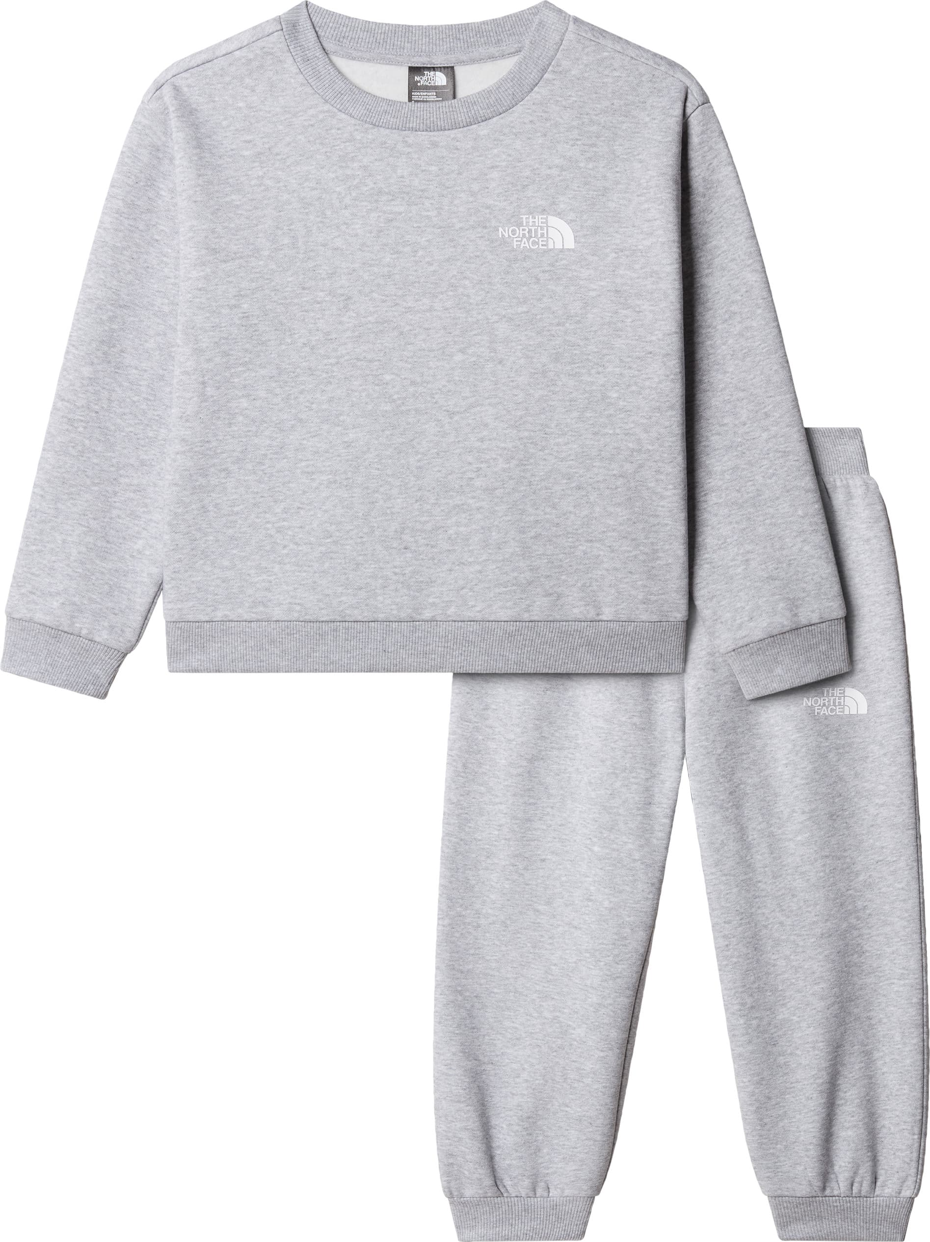 The North Face The North Face Kids' Simple Dome Fleece Set TNF Light Grey Heather