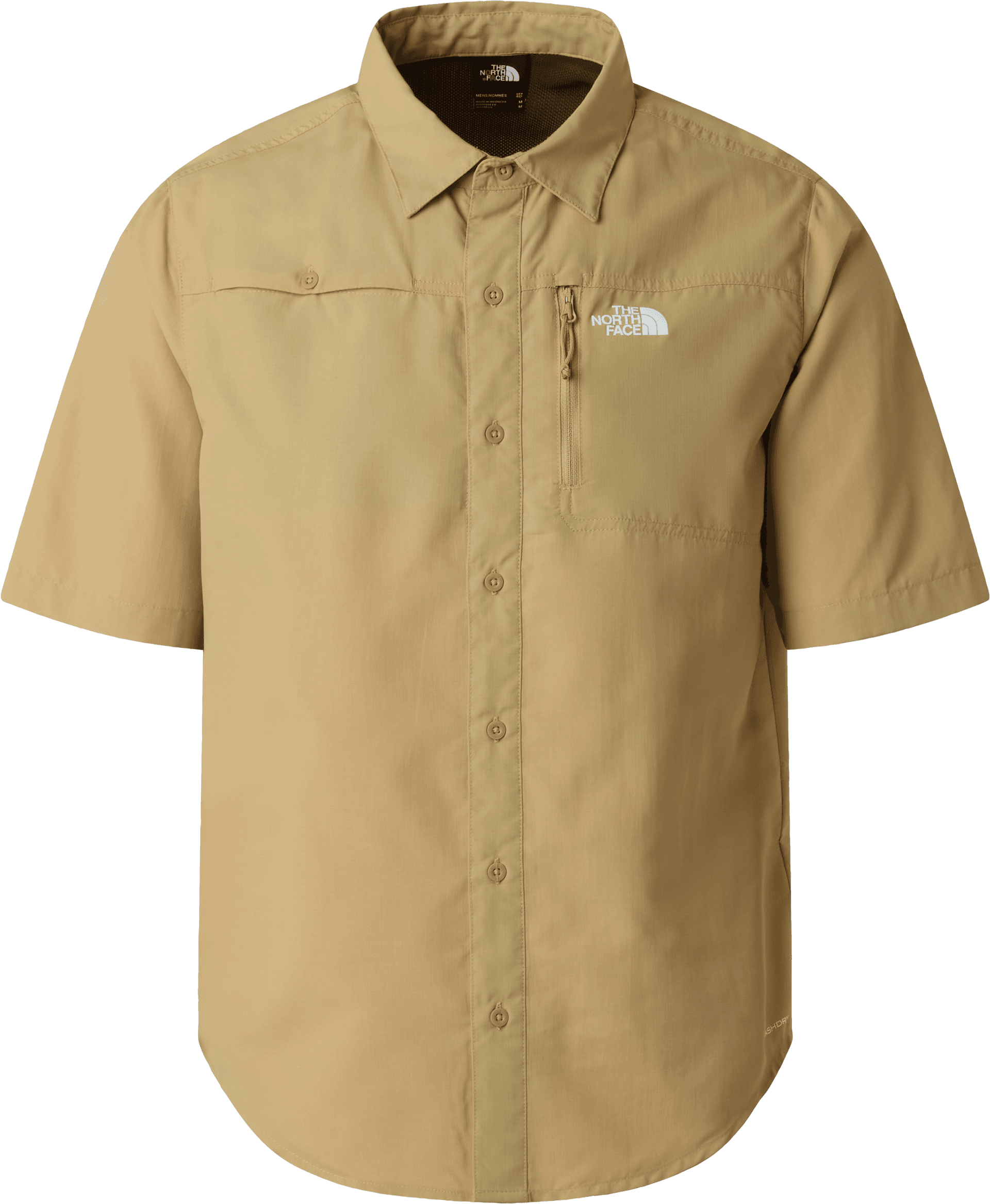 The North Face The North Face Men's Sequoia Short Sleeve Shirt Khaki Stone