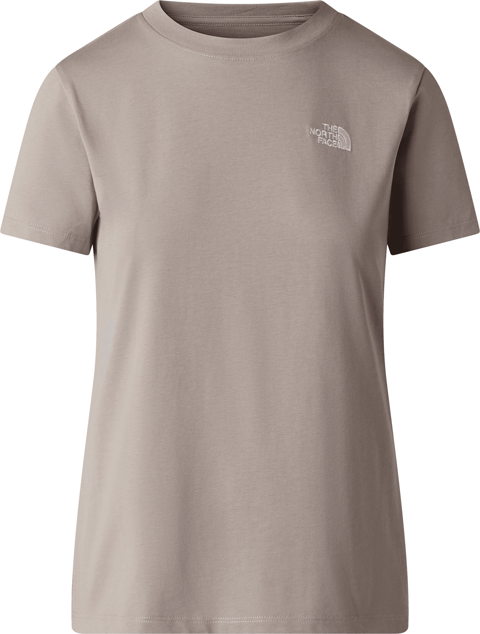 The North Face The North Face Women's Evolution Simple Dome Slim Short Sleeve T-Shirt Stone Slab
