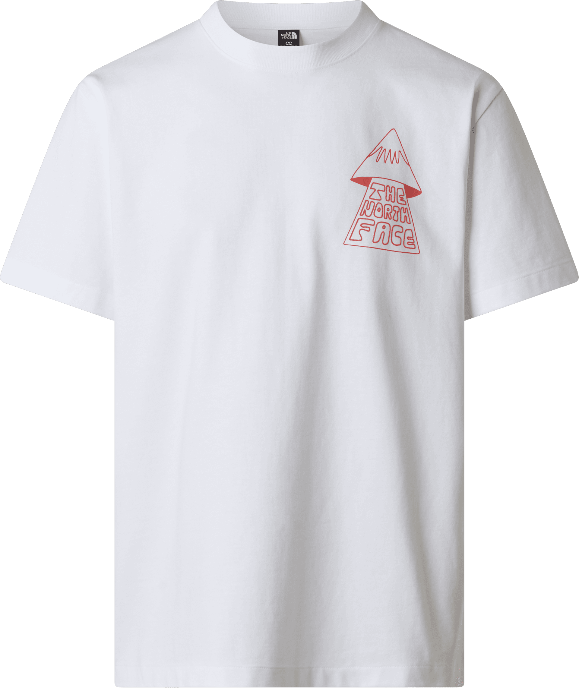 The North Face The North Face Men's Mountain Play Relaxed Graphic T-Shirt TNF White