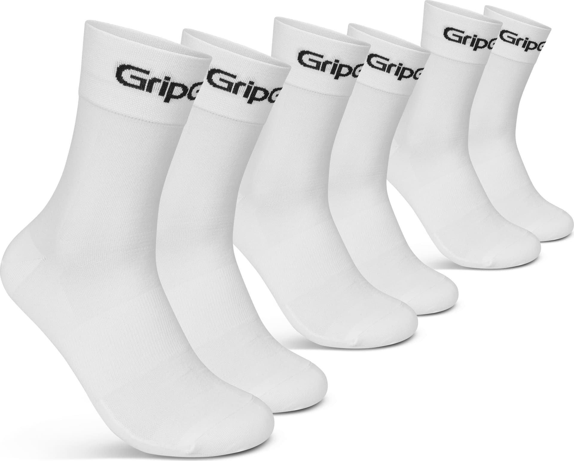 GripGrab Gripgrab RIDE Regular Cut Socks 3-Pack White