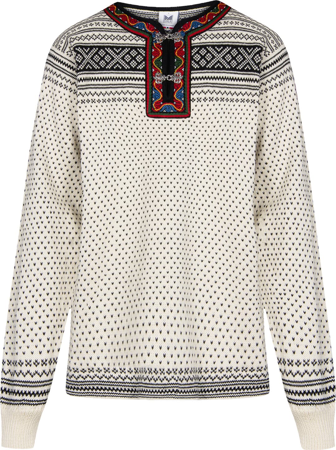 Dale of Norway Dale of Norway Unisex Setesdal Sweater Norweigan Wool Offwhite/Black