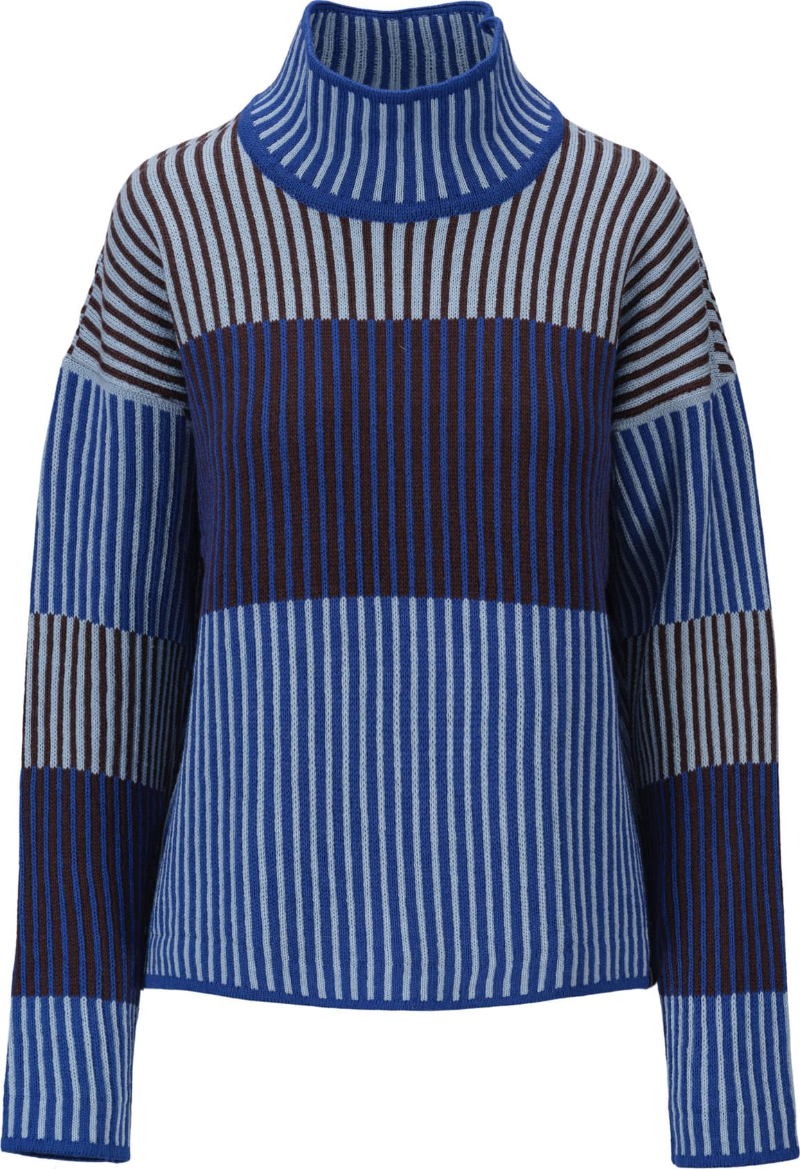 Dale of Norway Dale of Norway Women's Skarstind Sweater Ultramarine/Iceblue/Wine