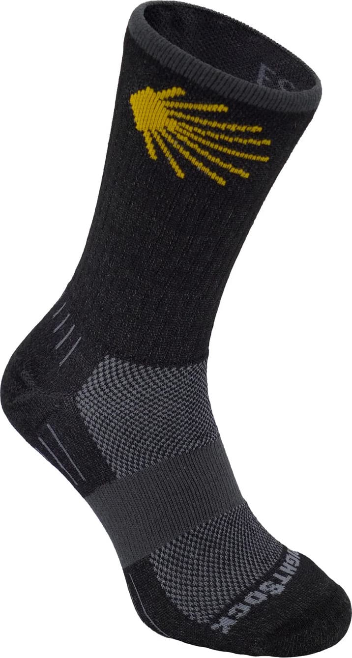 Wrightsock Wrightsock Escape Crew Anti Blister System Black with Camino Logo