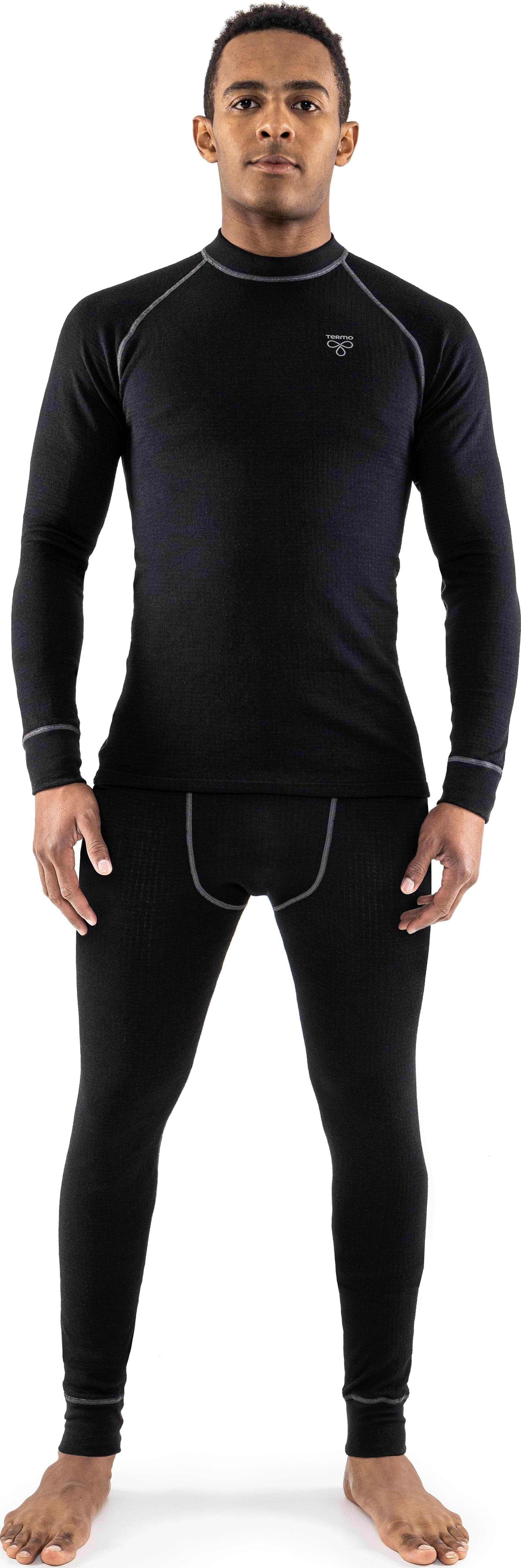 Seger Seger Men's Termowool 200g Frotté Set Black