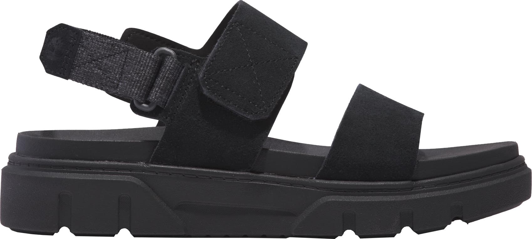 Timberland Timberland Women's Greyfield 2-Strap Sandal Black Suede
