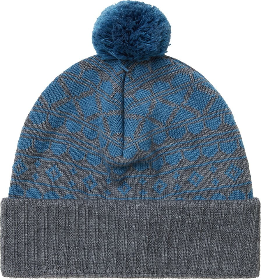 Varg Varg Unisex Blåsten Wool Cap Dark Grey With Blue Ashes