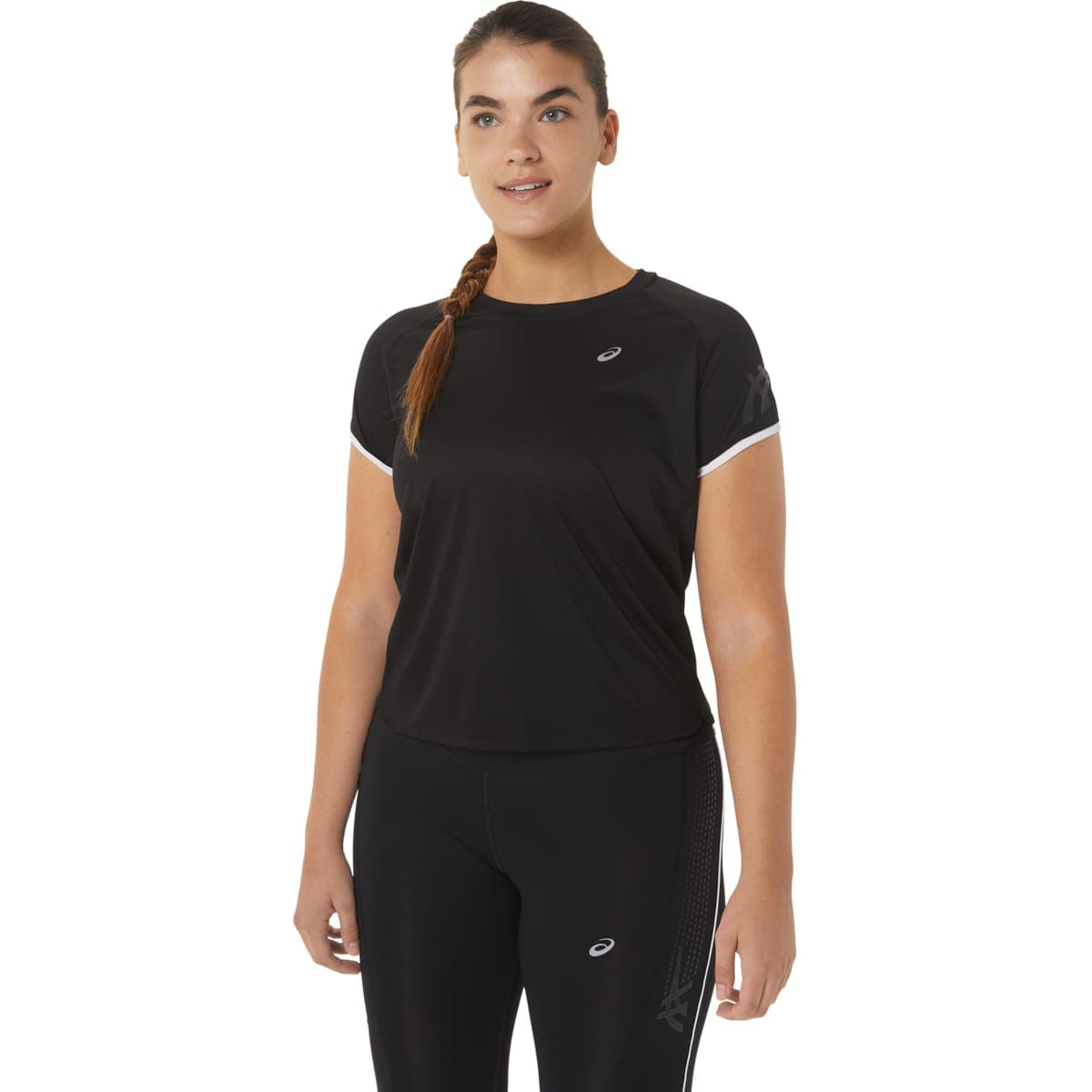 Asics Asics Women's Icon Short Sleeve Top Performance Black