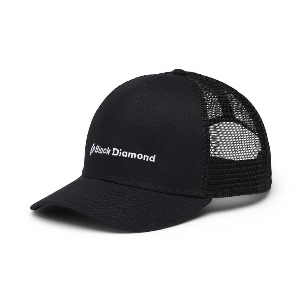 Black Diamond Black Diamond Men's Trucker Hat Black/Black/BD Wordmark