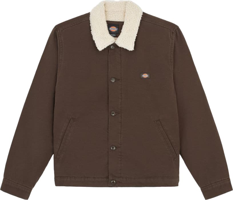 Dickies Dickies Men's Duck Canvas Deck Jacket Dark Brown