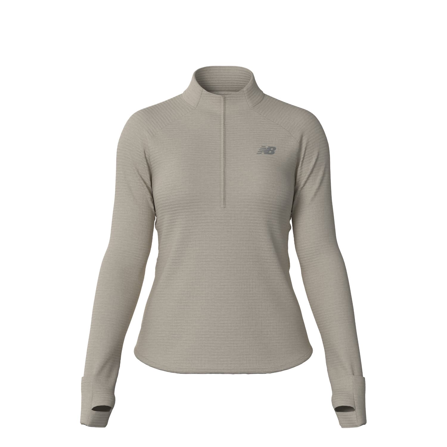 New Balance New Balance Women's Athletics Heat Grid Half Zip Linen Heather