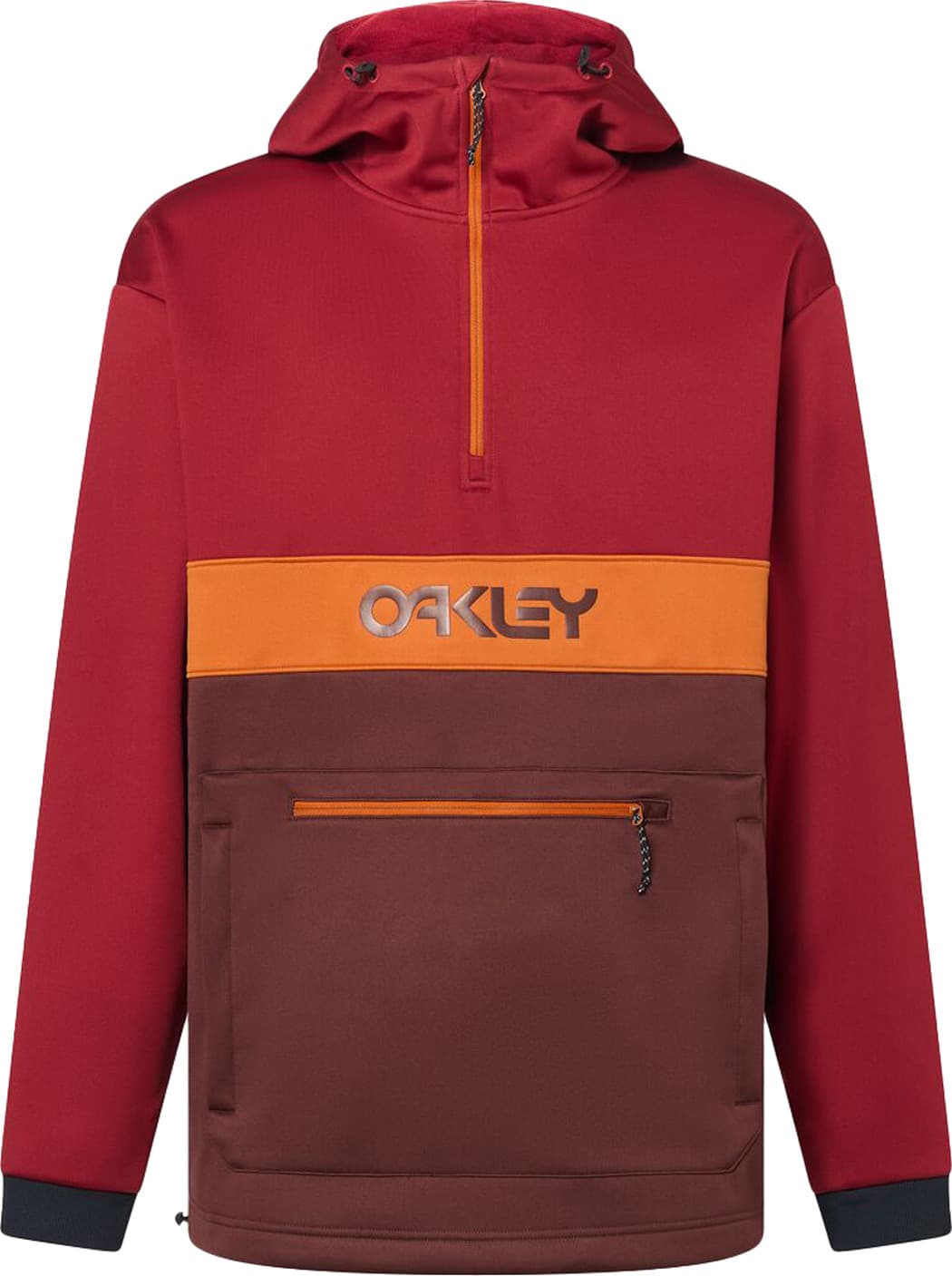 Oakley Oakley Men's Tnp Nose Grab Softshell Hoodie Grenache/iron Red