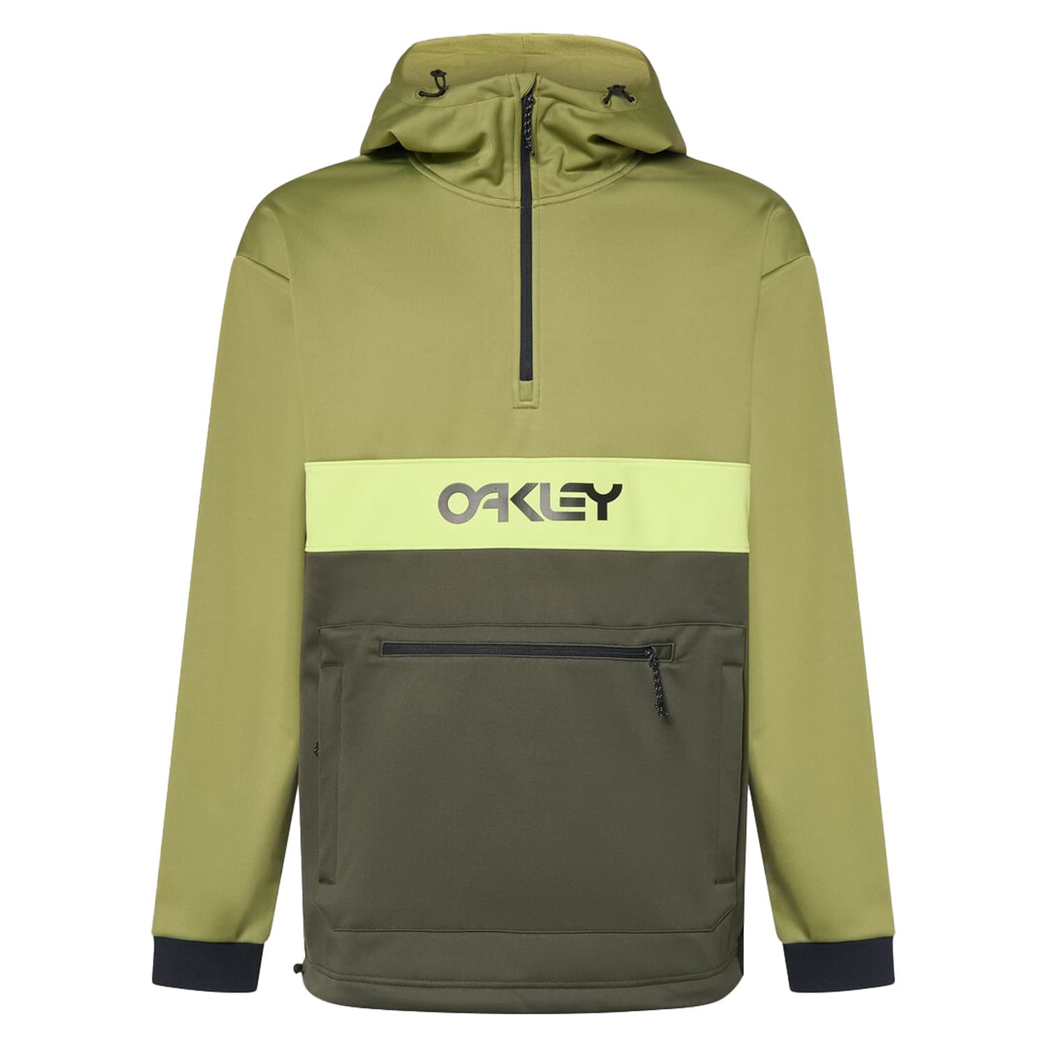 Oakley Oakley Men's Tnp Nose Grab Softshell Hoodie New Dark Brush/fern