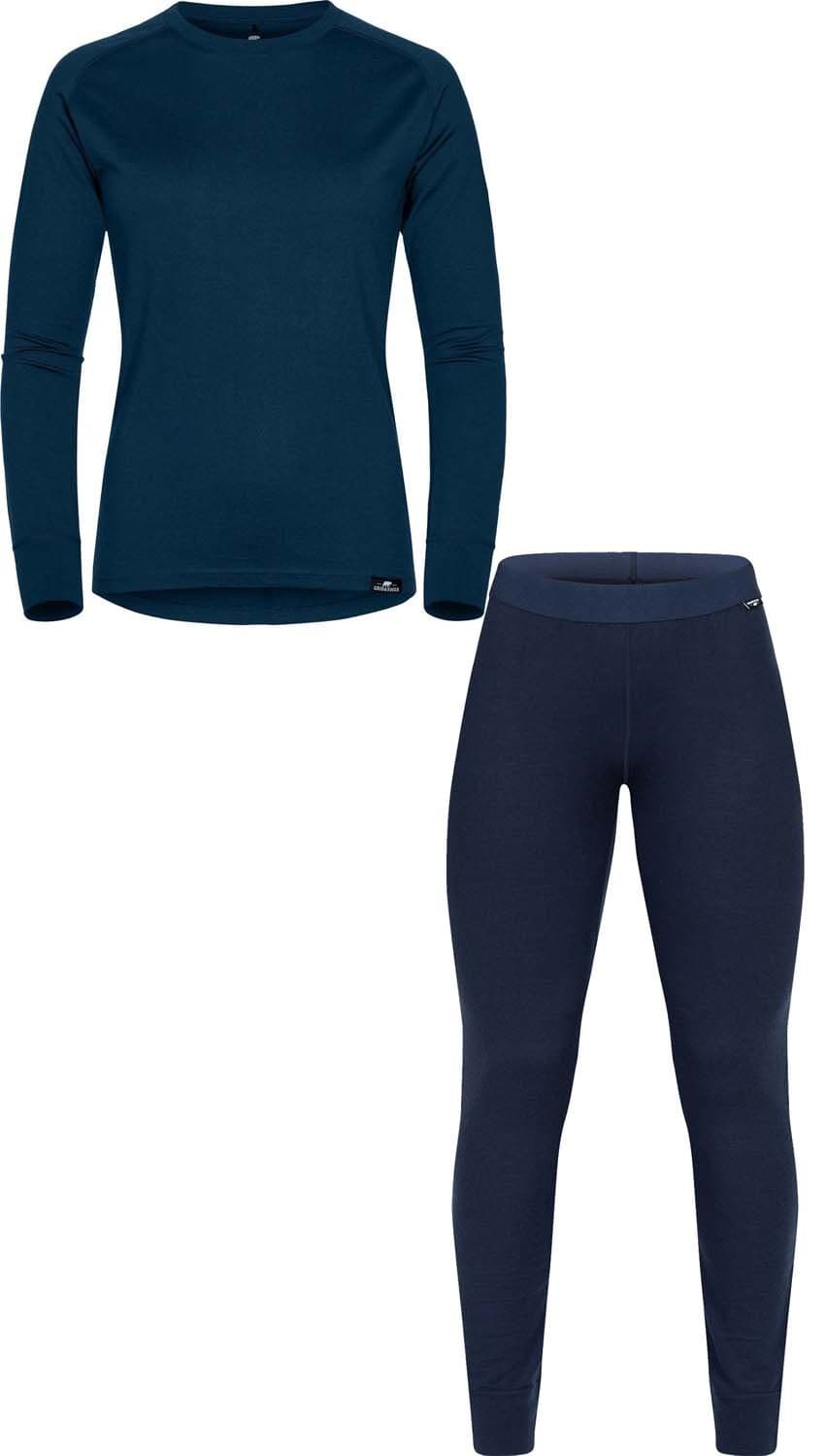 Gridarmor Women's Viks Wool Base layer Set