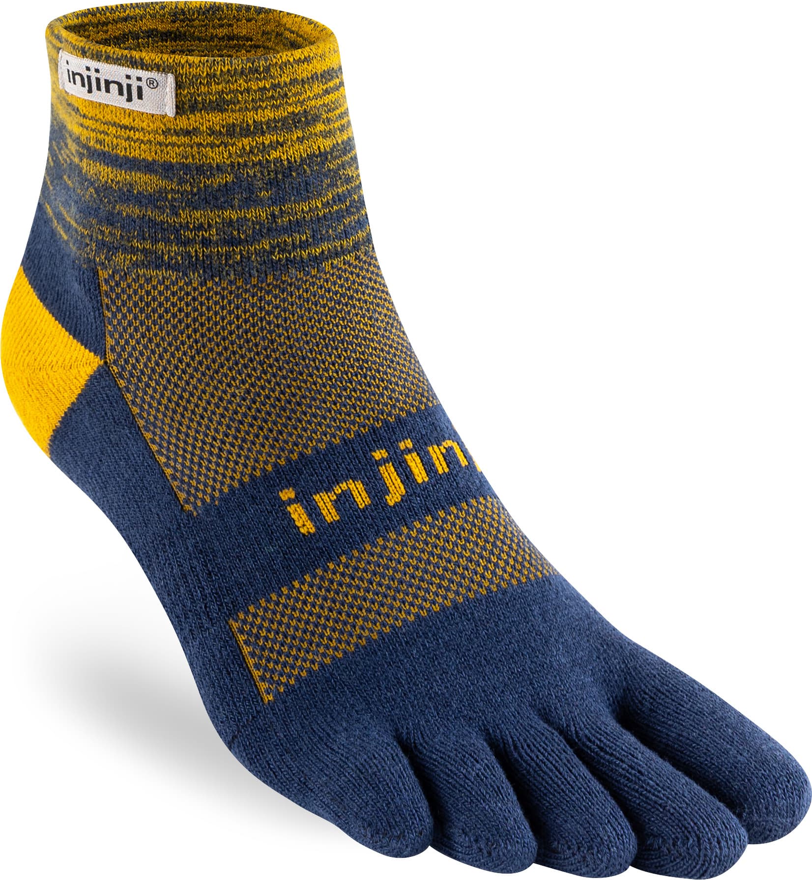 Injinji Injinji Men's Trail Midweight Mini Crew Moonlit