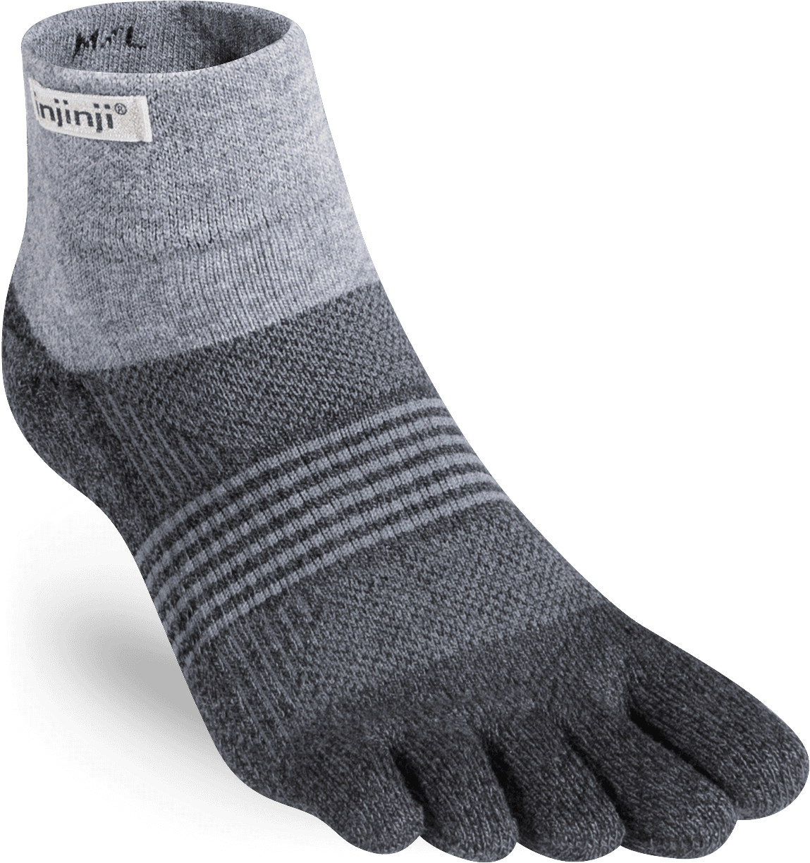 Injinji Injinji Women's Trail Midweight Mini-C Coolmax Granite
