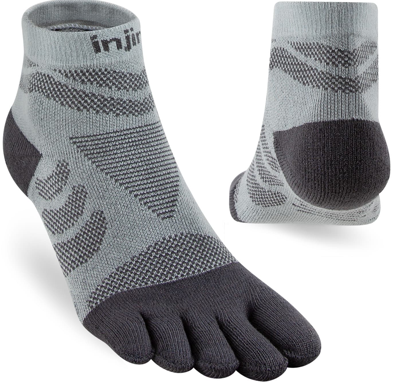 Injinji Injinji Women's Ultra Run Mini-Crew Slate