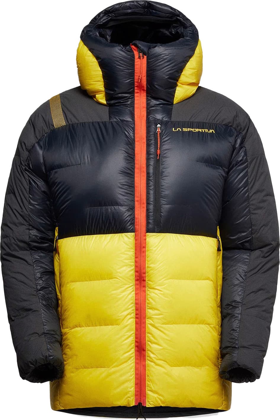 La Sportiva La Sportiva Men's Olympus Tech Down Parka Black/Yellow
