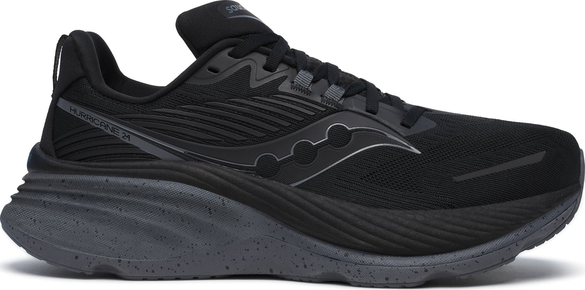 Saucony Saucony Men's Hurricane 24	 Black/Shadow