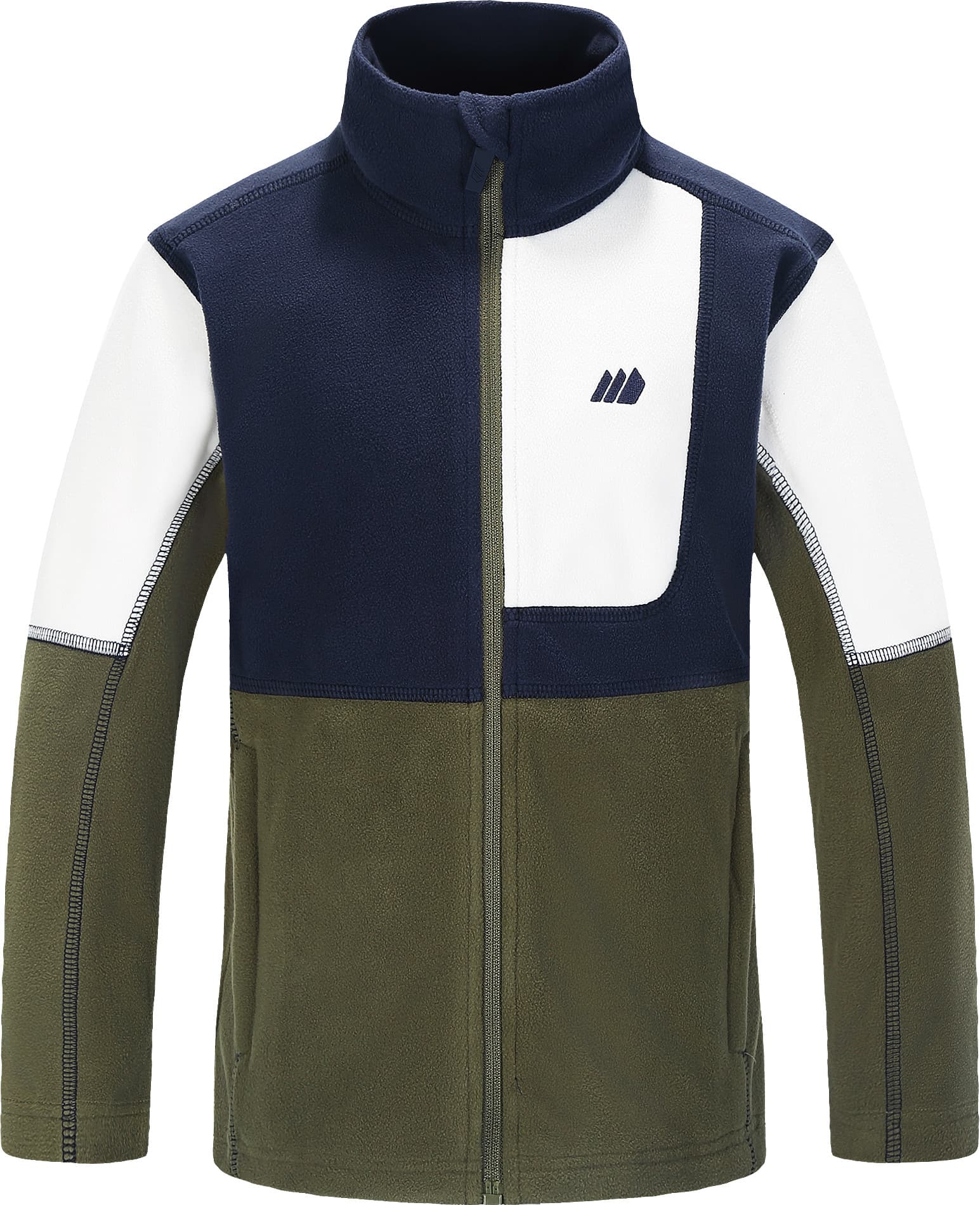 Skogstad Skogstad Juniors' Troms Microfleece Jacket Ivy Green